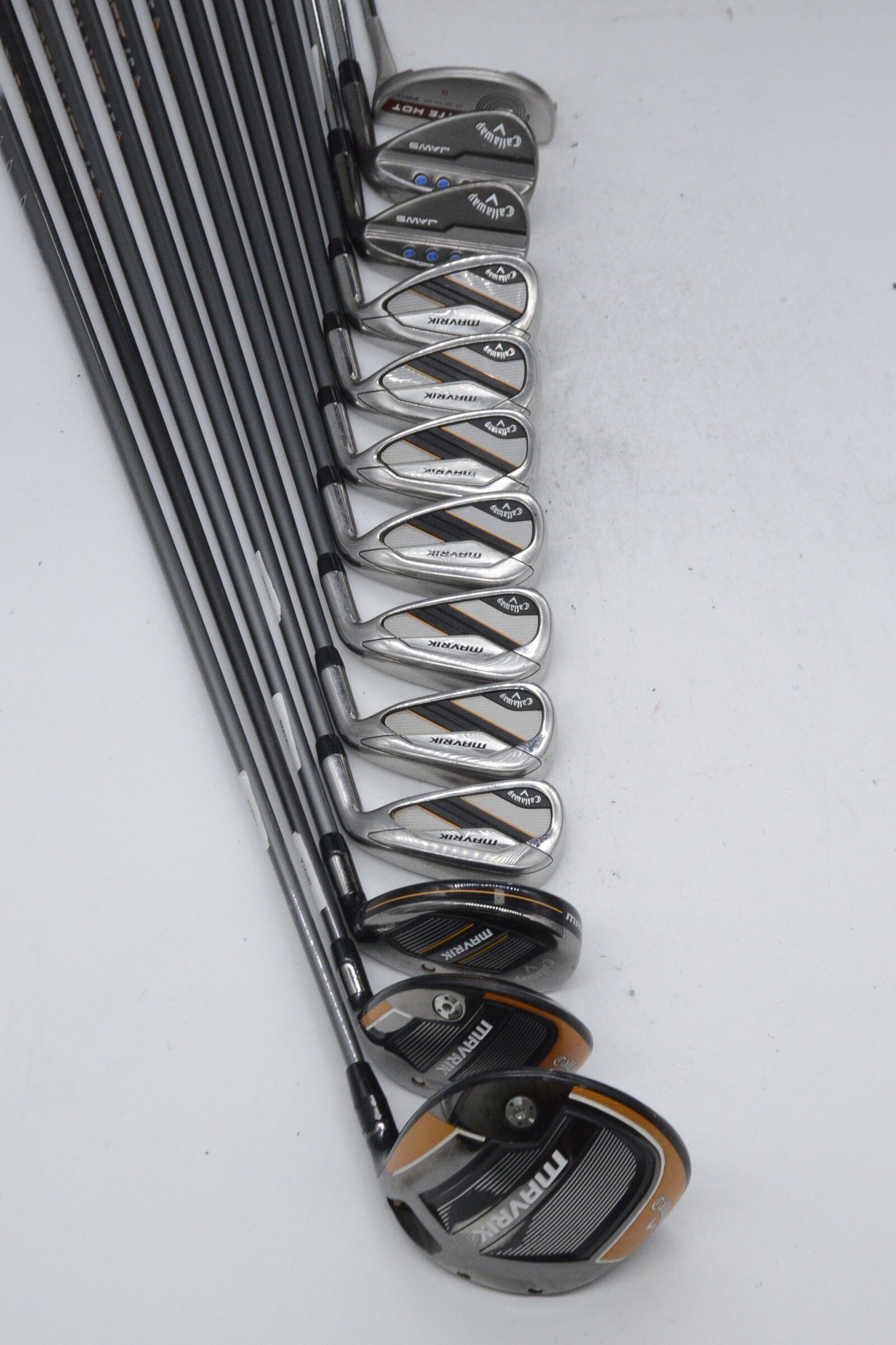 Callaway Mavrik Mixed Full Set R Flex -0.25" Golf Clubs GolfRoots
