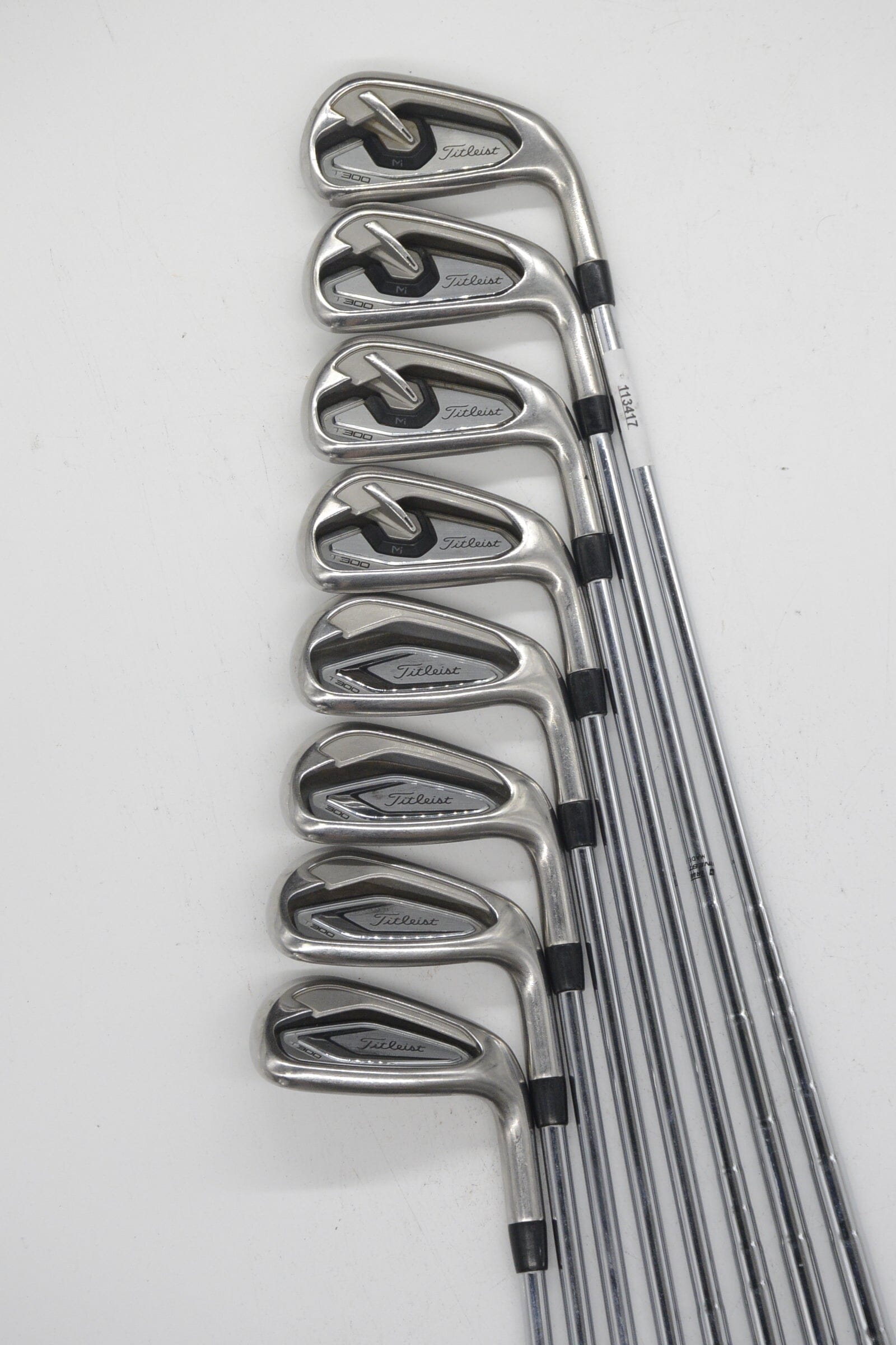 Titleist T300 4-AW Iron Set S Flex +0.5" Golf Clubs GolfRoots