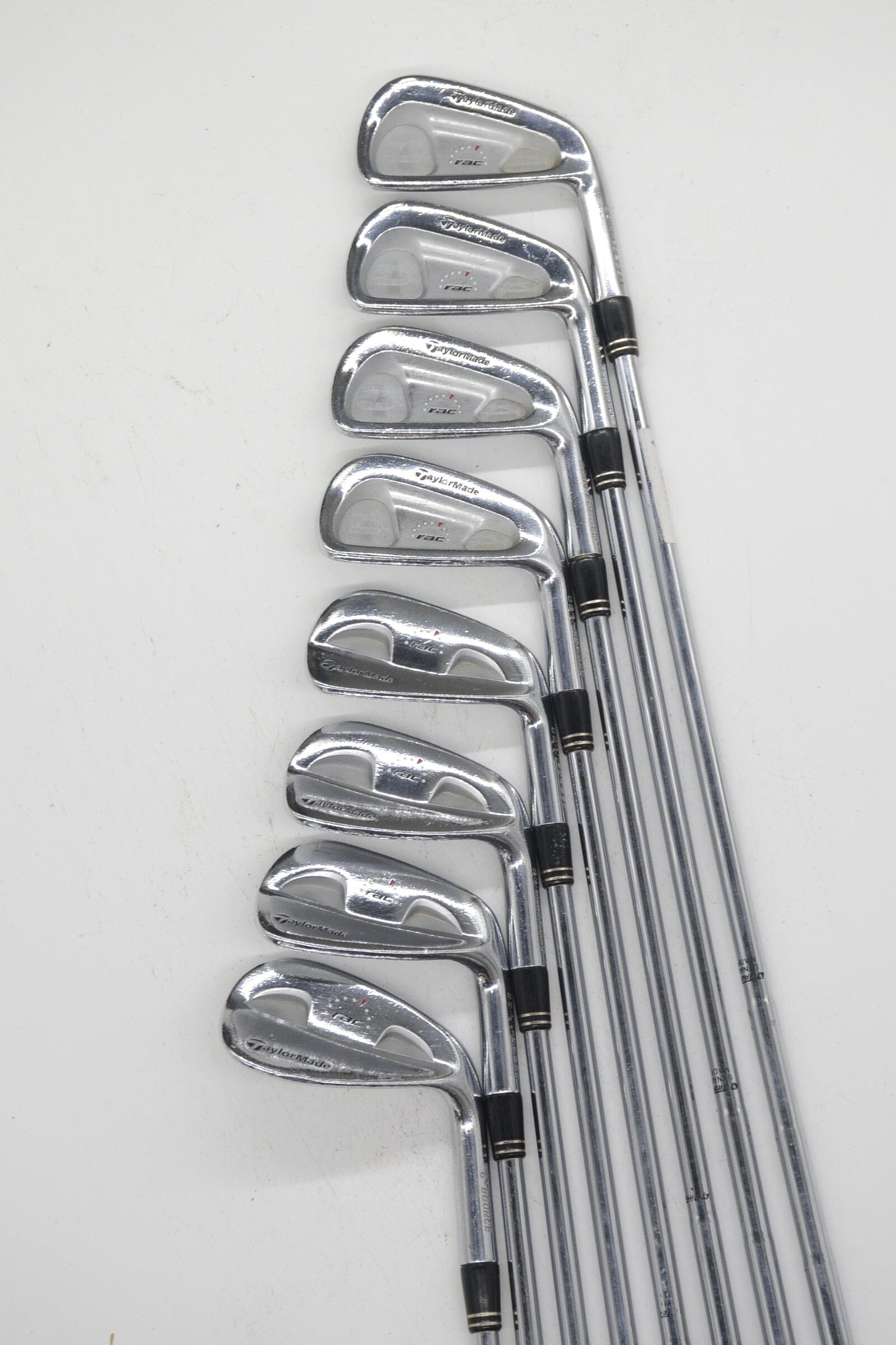 TaylorMade Rac Forged CB TP 3-PW Iron Set S Flex Std Length Golf Clubs GolfRoots
