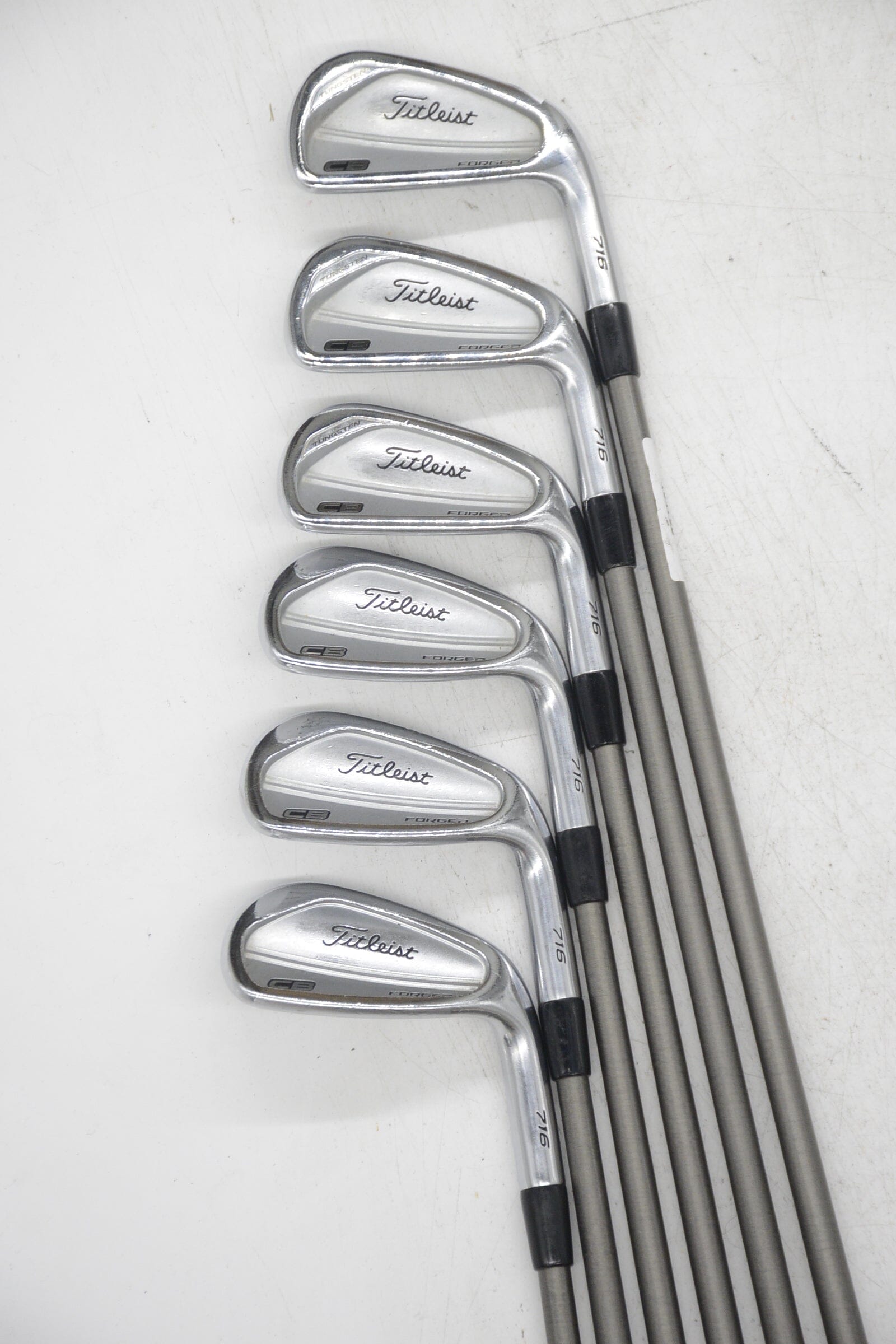 Titleist 716 CB Forged 5-PW Iron Set S Flex -0.5" Golf Clubs GolfRoots