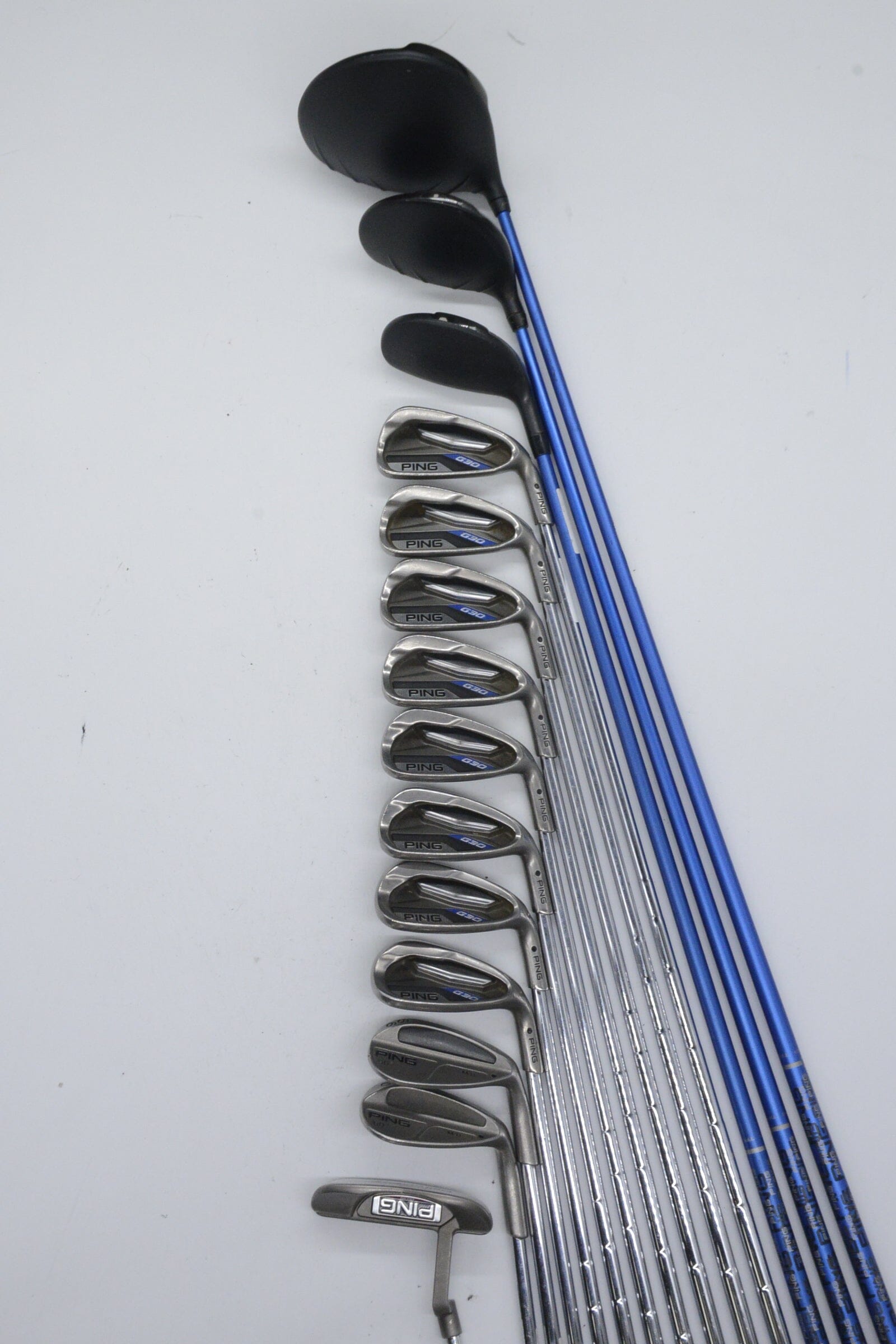 Ping G30 Mixed Full Set R Flex Std Length Golf Clubs GolfRoots