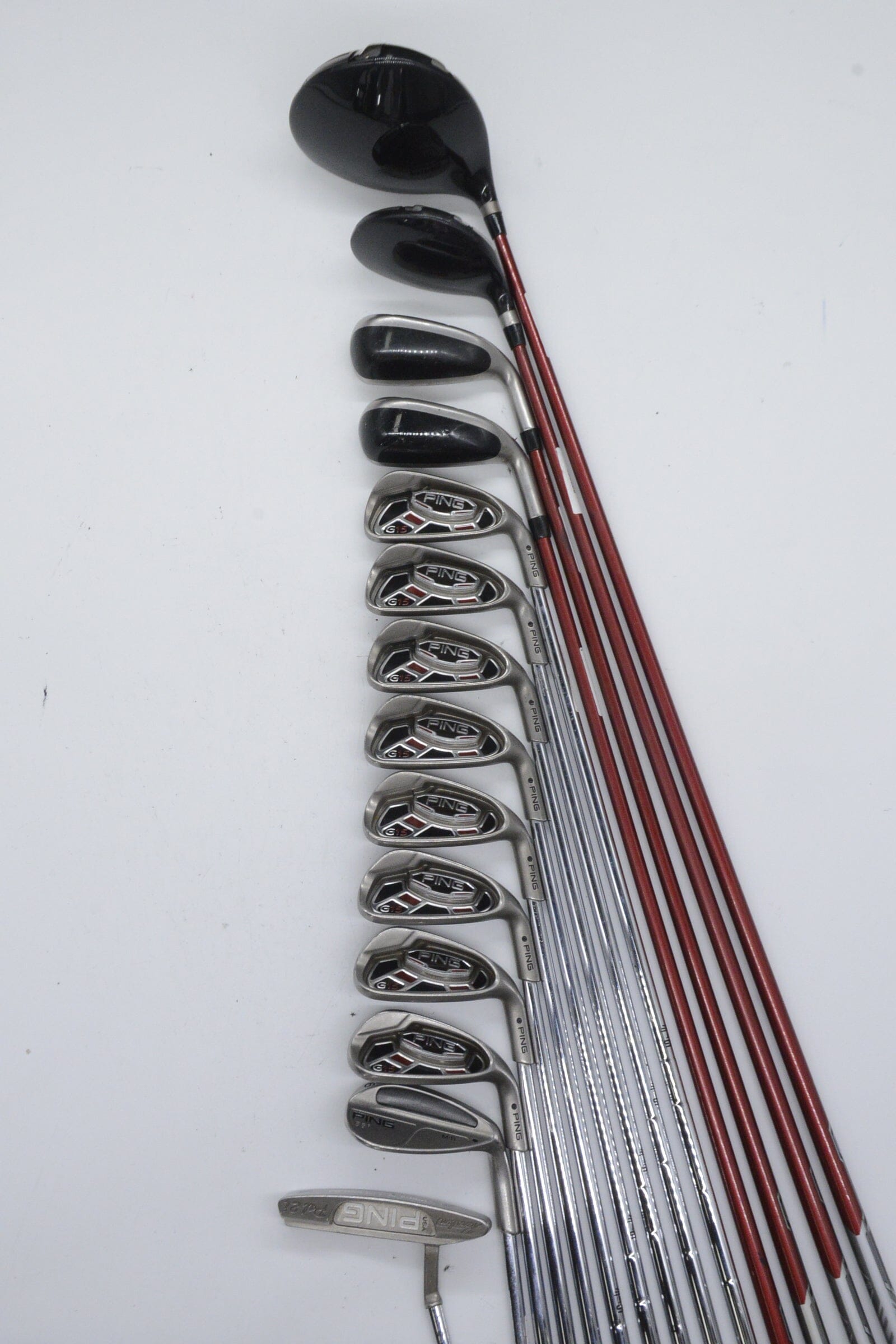 Ping G15 Mixed Full Set R Flex Std Length Golf Clubs GolfRoots