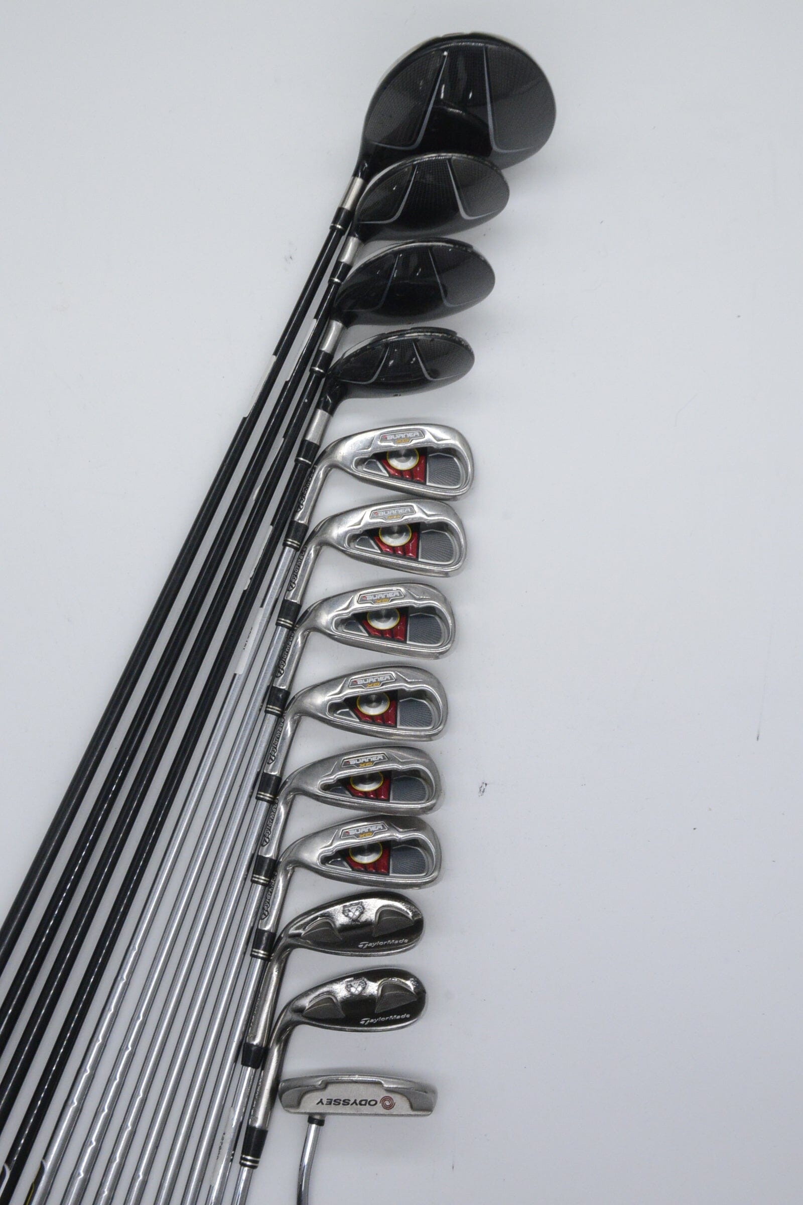 Lefty TaylorMade Burner XD Mixed Full Set R Flex Std Length Golf Clubs GolfRoots