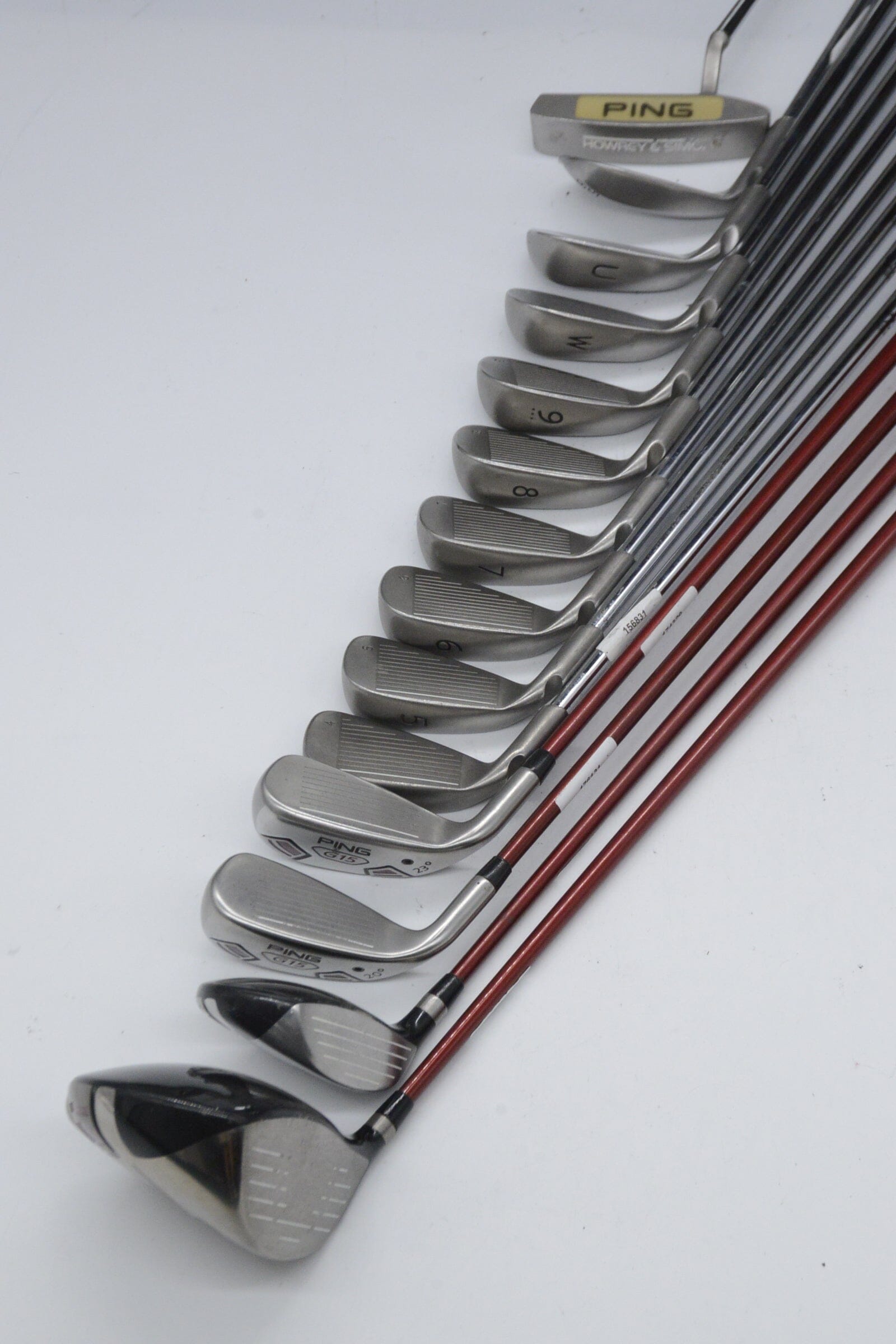 Ping G15 Mixed Full Set R Flex Std Length Golf Clubs GolfRoots
