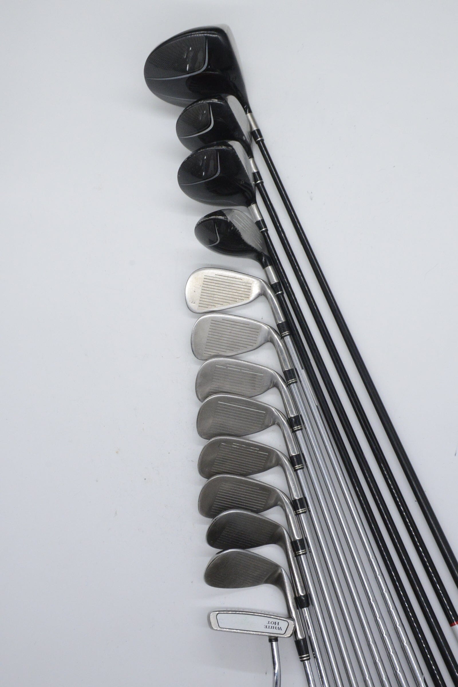 Lefty TaylorMade Burner XD Mixed Full Set R Flex Std Length Golf Clubs GolfRoots