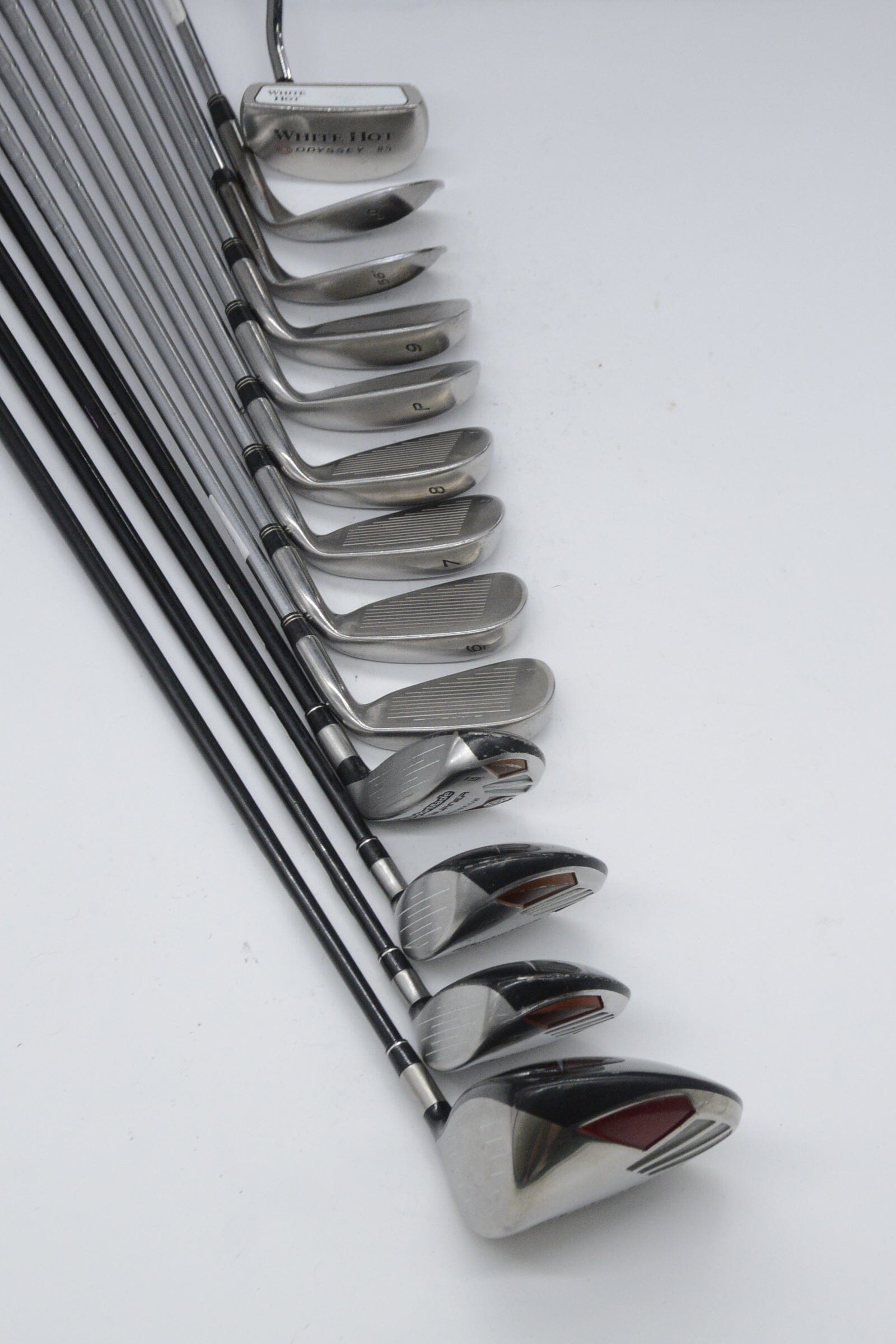 Lefty TaylorMade Burner XD Mixed Full Set R Flex Std Length Golf Clubs GolfRoots