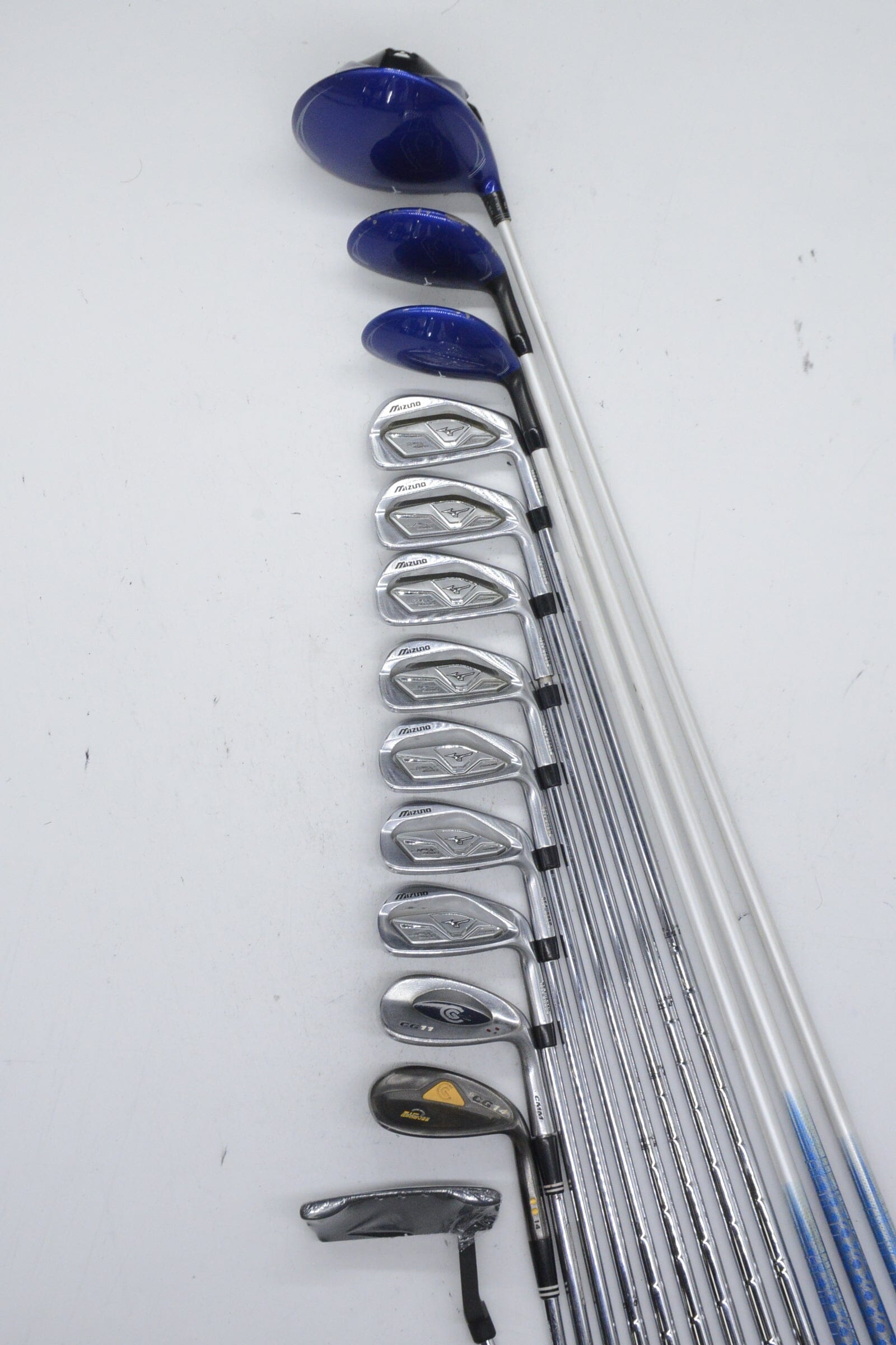 Mizuno JPX-850 Forged Mixed Full Set S Flex +0.5" Golf Clubs GolfRoots