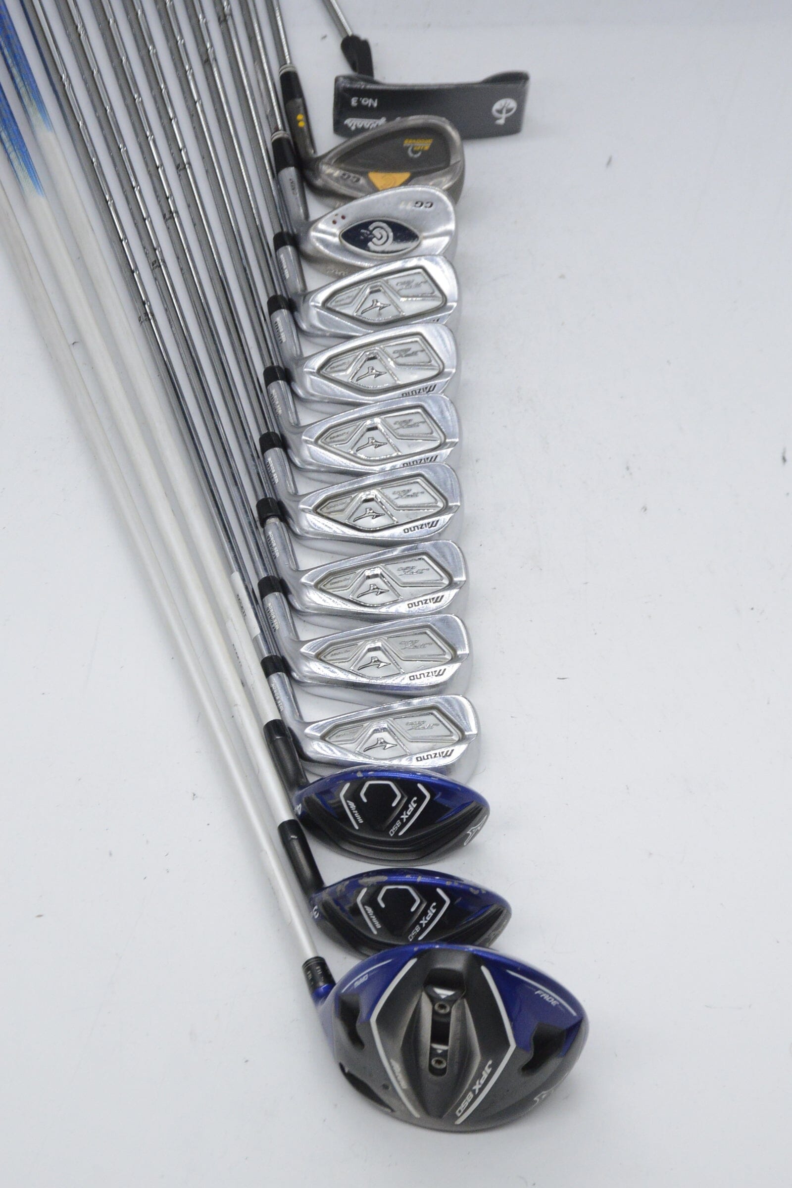 Mizuno JPX-850 Forged Mixed Full Set S Flex +0.5" Golf Clubs GolfRoots