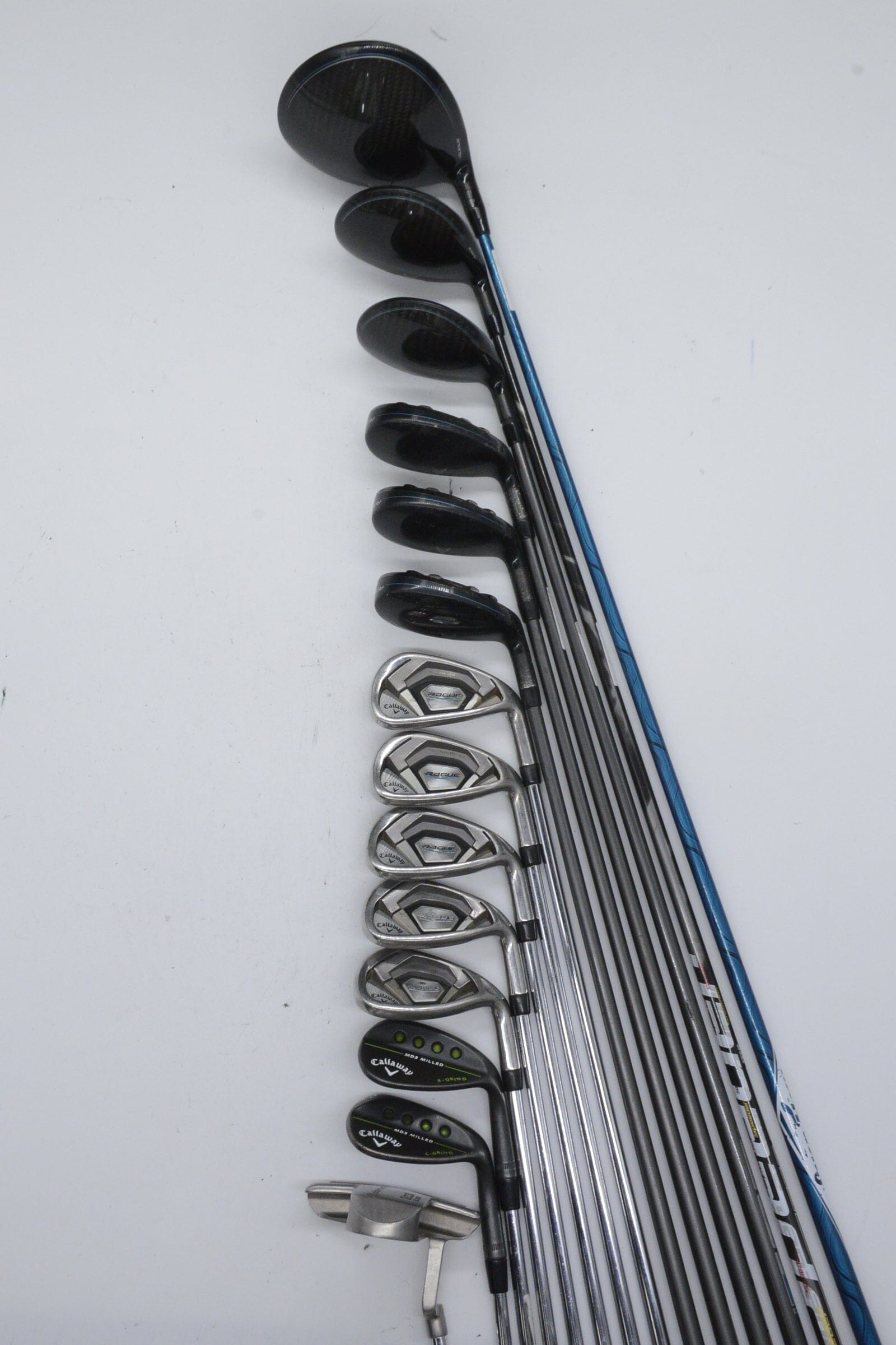 Callaway Rogue Combo Mixed Full Set S Flex -0.25" Golf Clubs GolfRoots