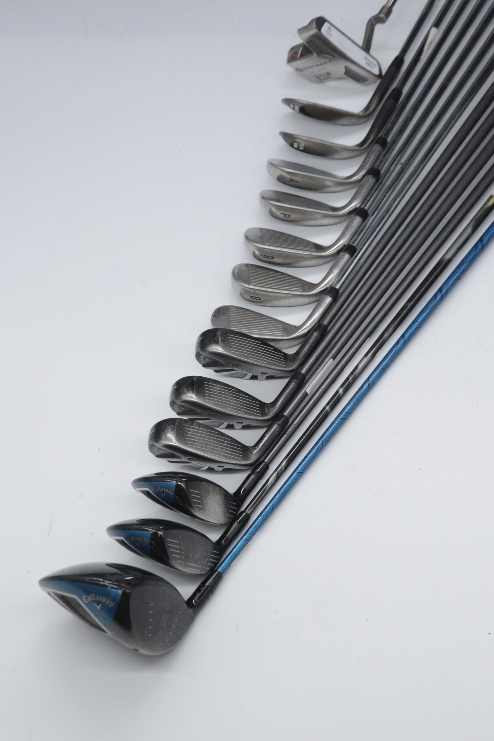 Callaway Rogue Combo Mixed Full Set S Flex -0.25" Golf Clubs GolfRoots