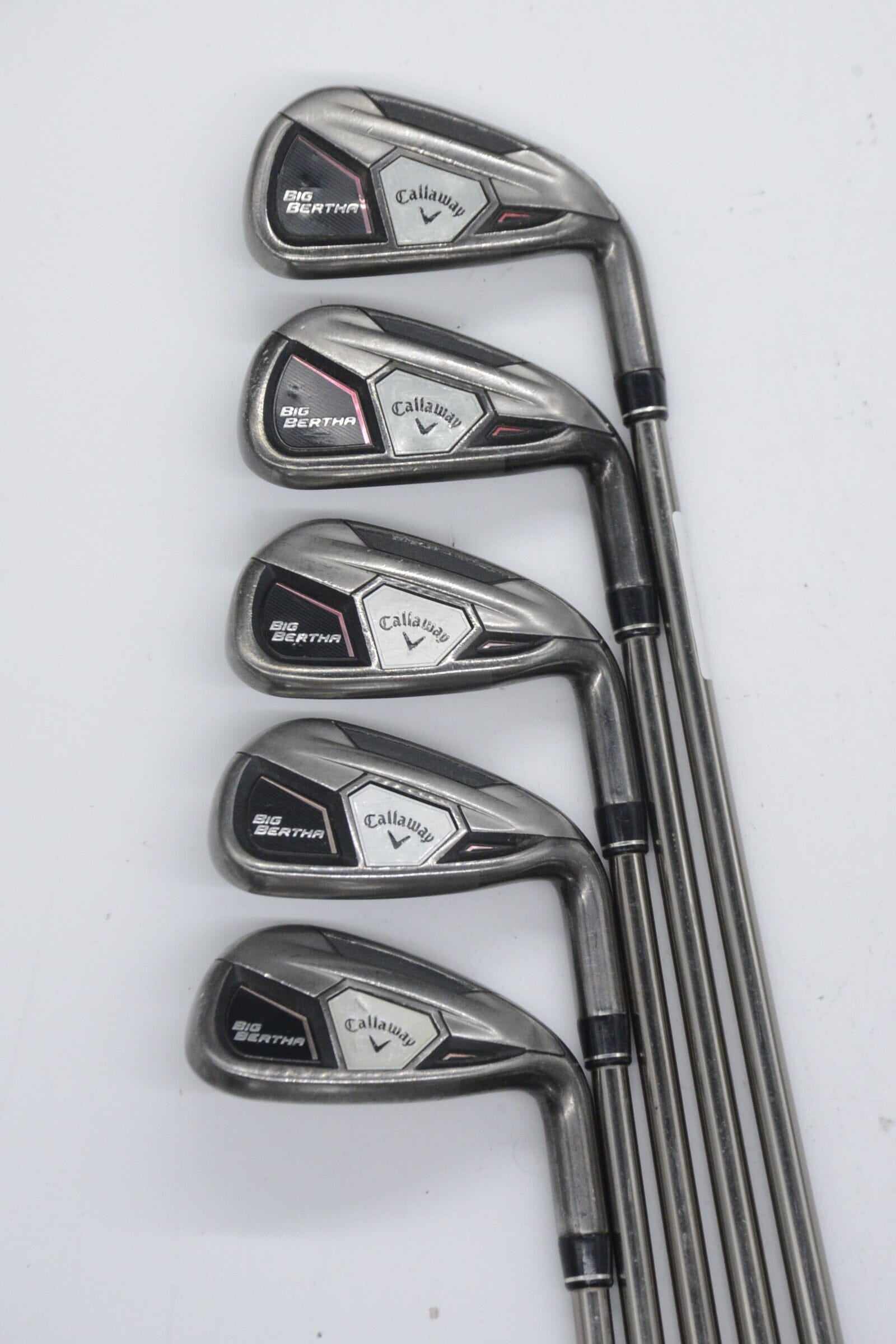 Callaway Big Bertha 2015 6-PW Iron Set R Flex -0.25" Golf Clubs GolfRoots