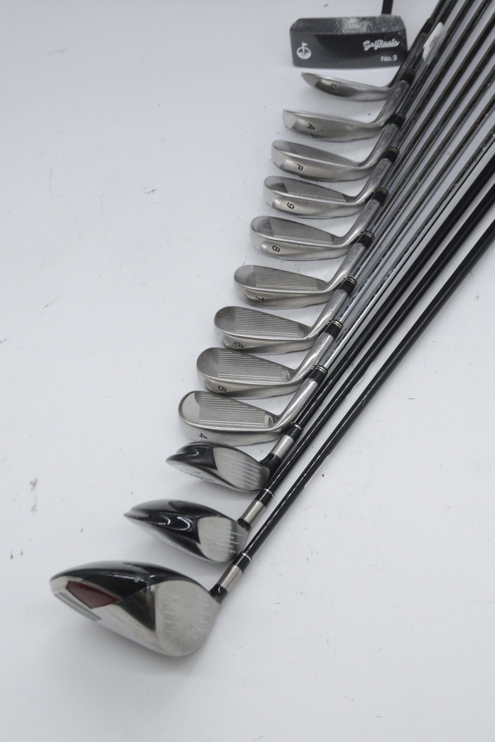TaylorMade Burner Plus Mixed Full Set R Flex +0.5" Golf Clubs GolfRoots