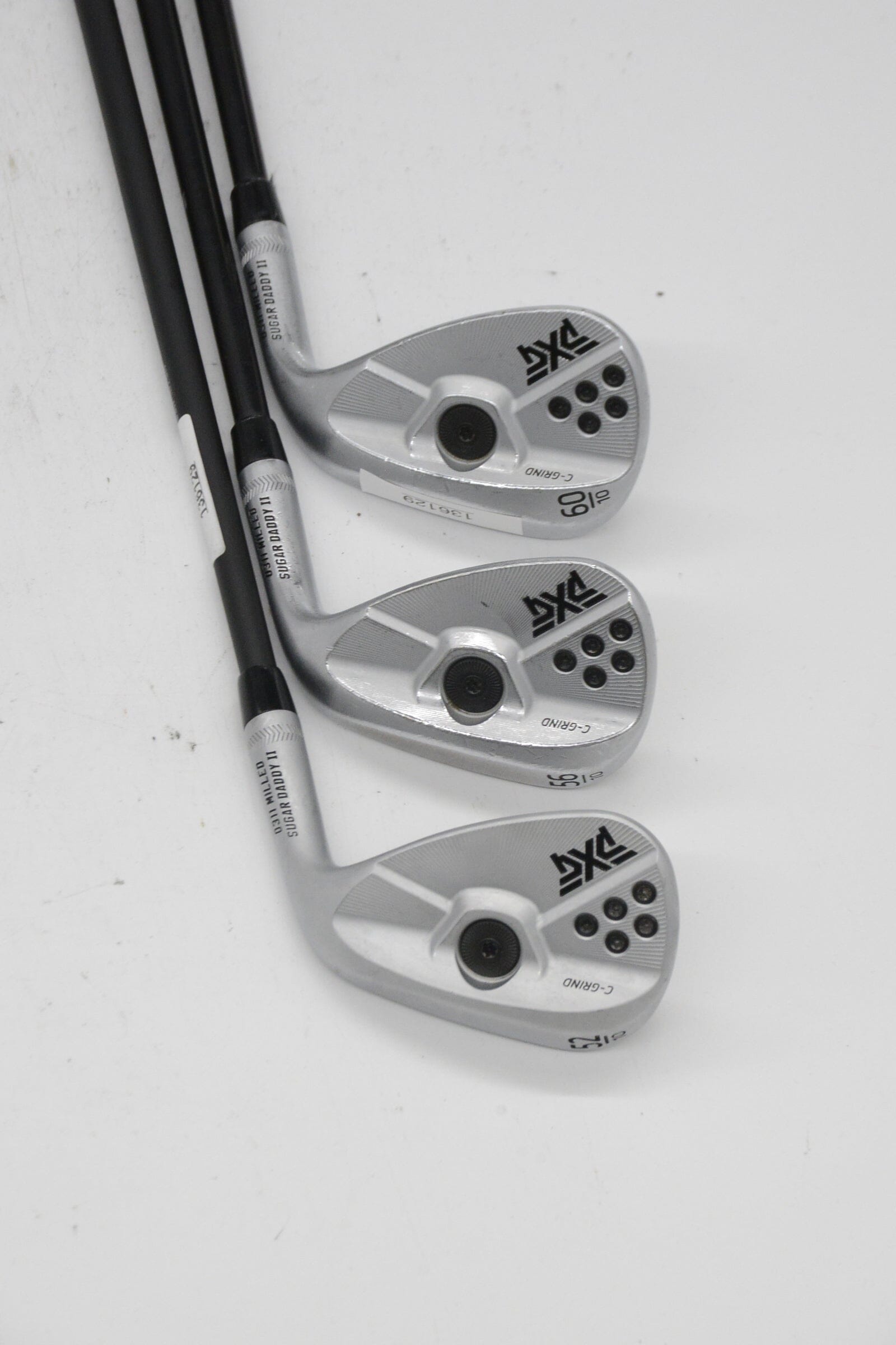 PXG 0311 Sugar Daddy II 52, 56, 60 Degree Wedge Set S Flex Golf Clubs GolfRoots