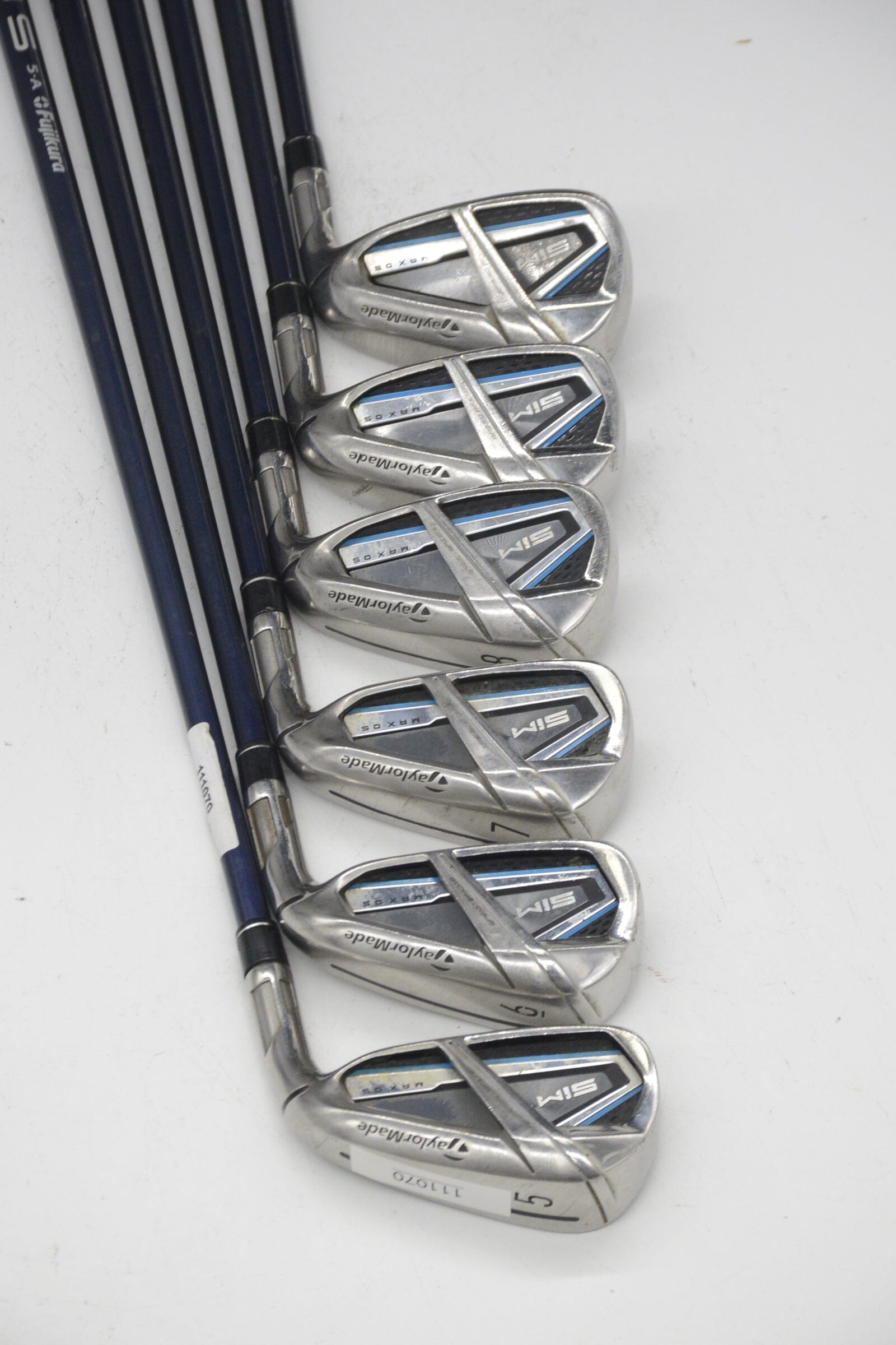 TaylorMade SIM Max OS 5-PW Iron Set SR Flex -0.5" Golf Clubs GolfRoots