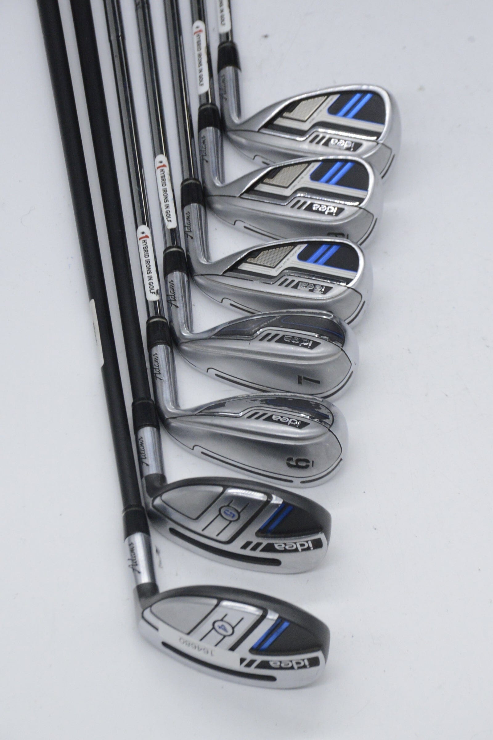 Adams Idea 2014 4H-5H, 6-PW Iron Set S Flex +0.5" Golf Clubs GolfRoots