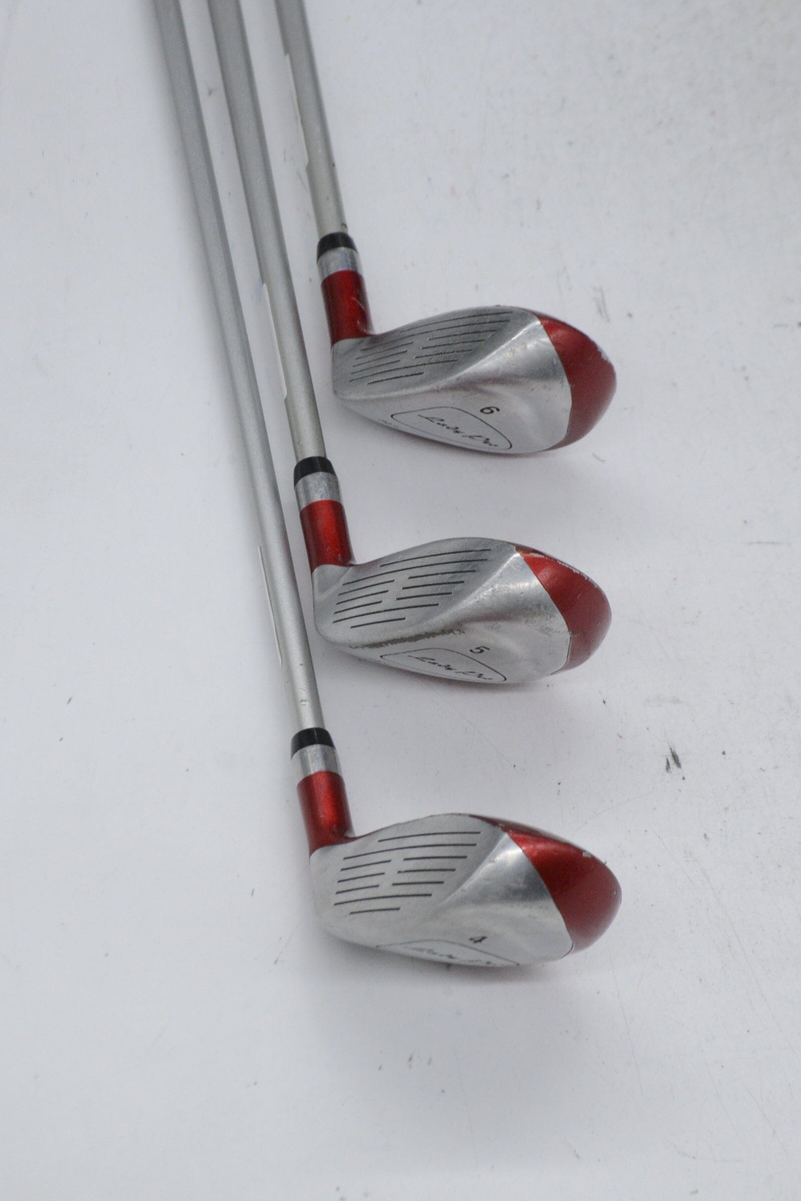 Women's Lefty Delta Lady Pro 4H, 5H, 6H Hybrid Set W Flex Golf Clubs GolfRoots