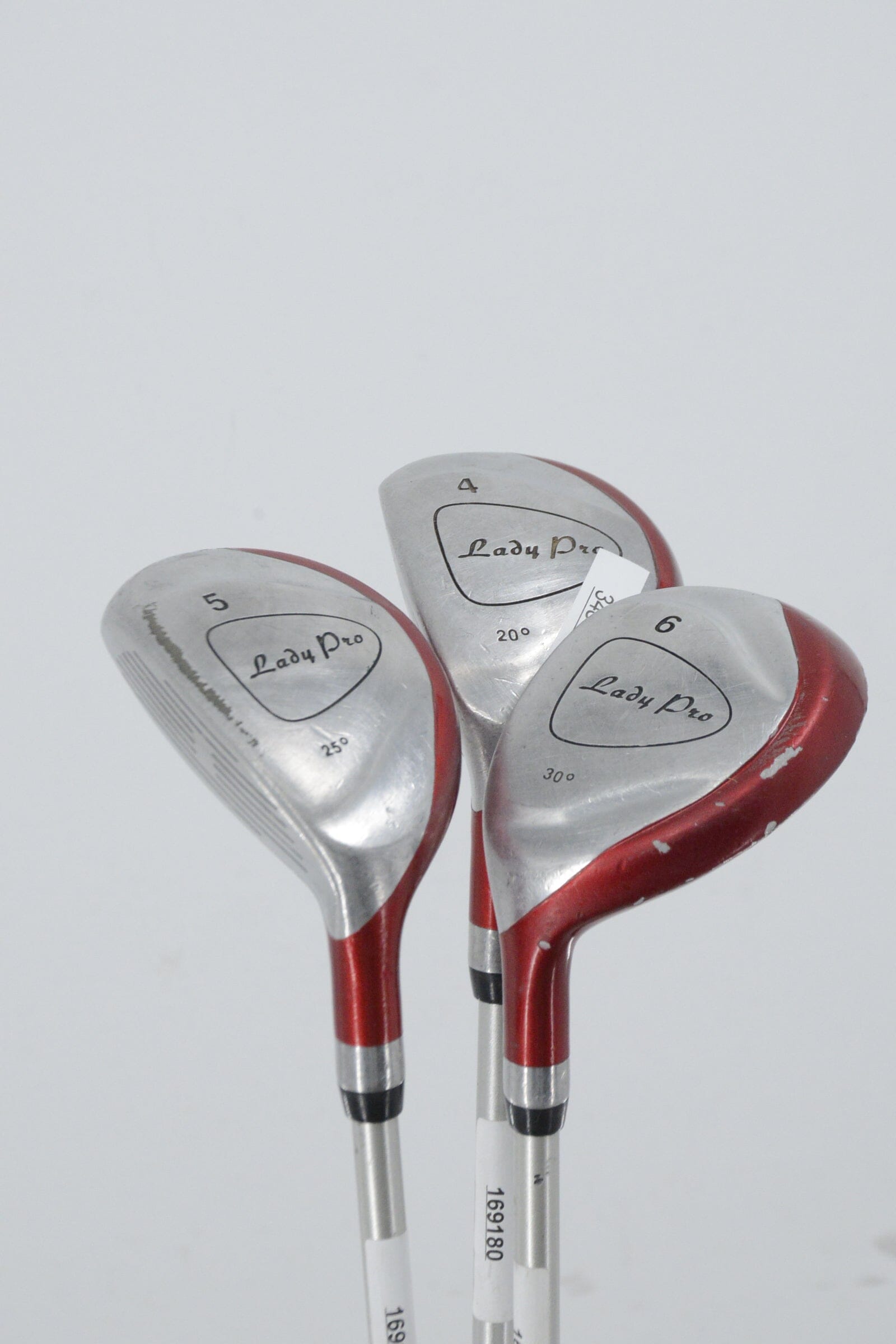Women's Lefty Delta Lady Pro 4H, 5H, 6H Hybrid Set W Flex Golf Clubs GolfRoots