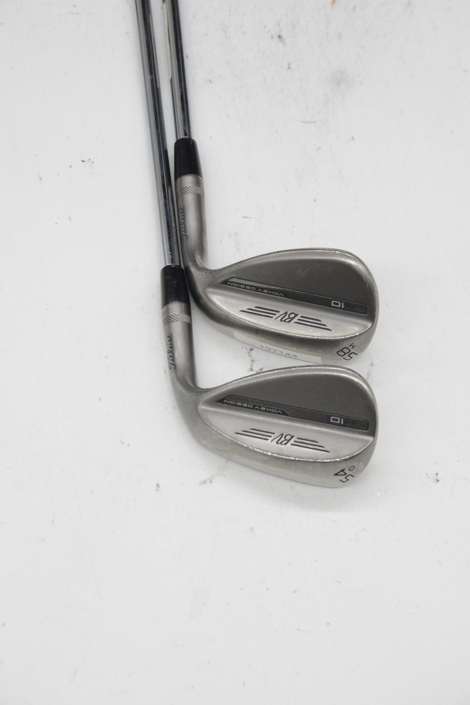 Titleist Vokey SM10 Nickel 54 & 58 Degree Wedge Set S Flex Golf Clubs GolfRoots