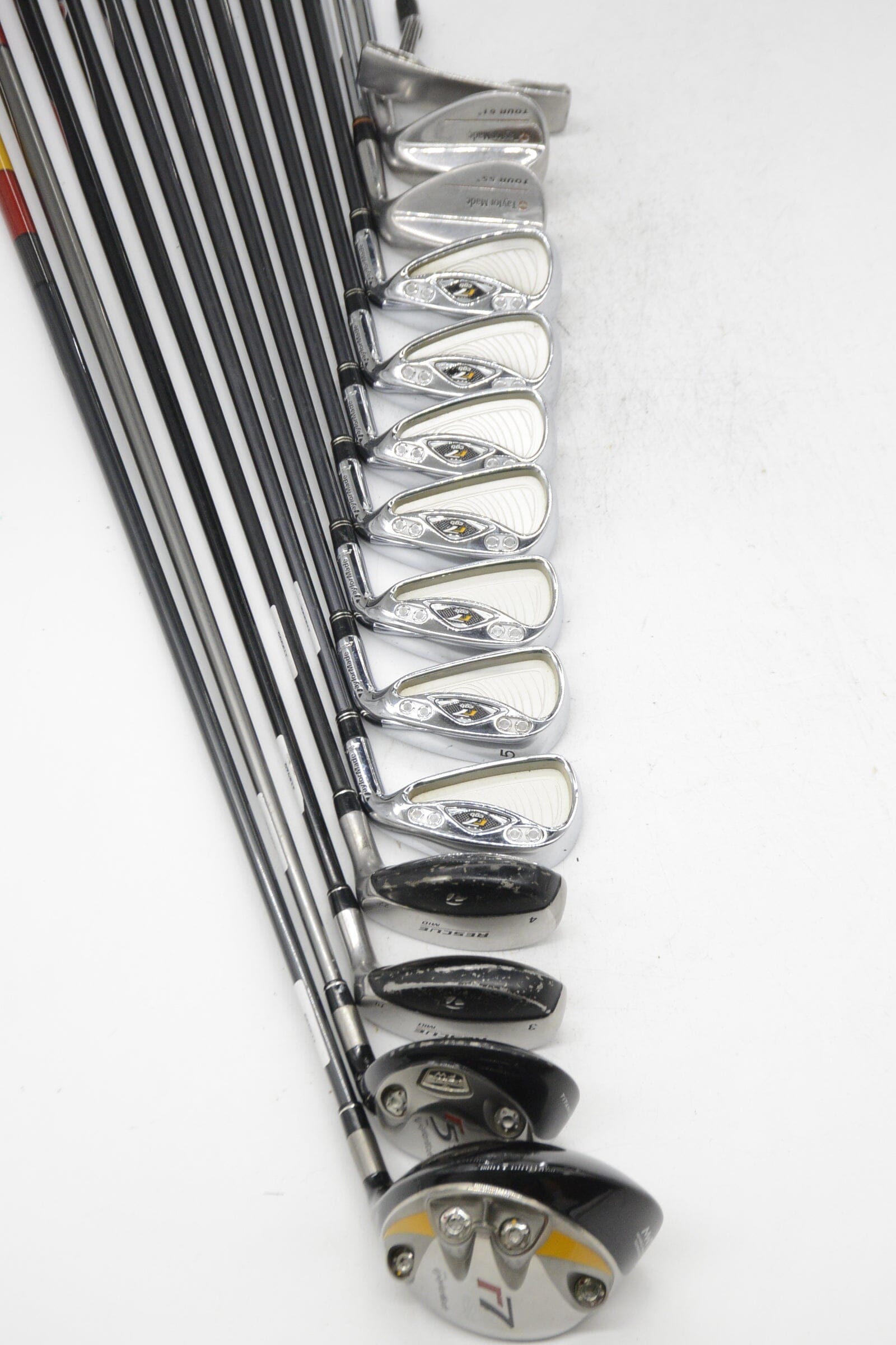 TaylorMade R7 CGB Mixed Full Set R Flex -0.25" Golf Clubs GolfRoots