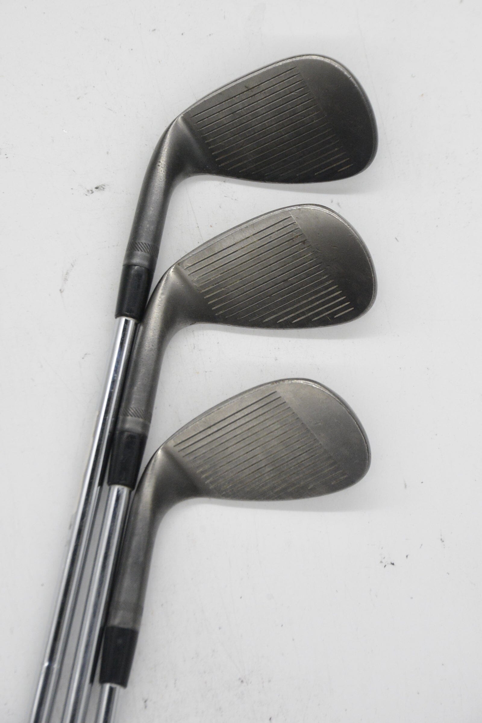 Titleist Vokey SM7 Jet Black 52, 56, 60 Degree Wedge Set Wedge Flex Golf Clubs GolfRoots