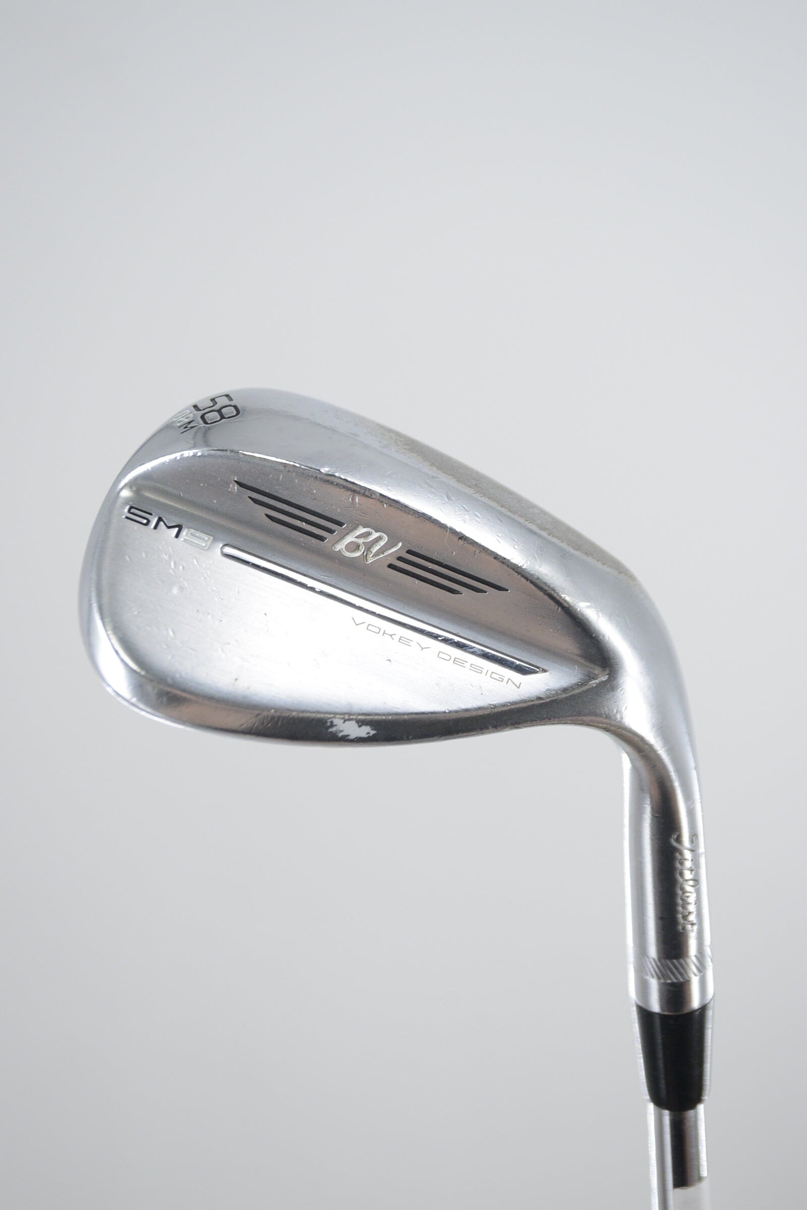 Titleist Vokey SM9 Tour Chrome 58 Degree Wedge Wedge Flex 34.75" Golf Clubs GolfRoots
