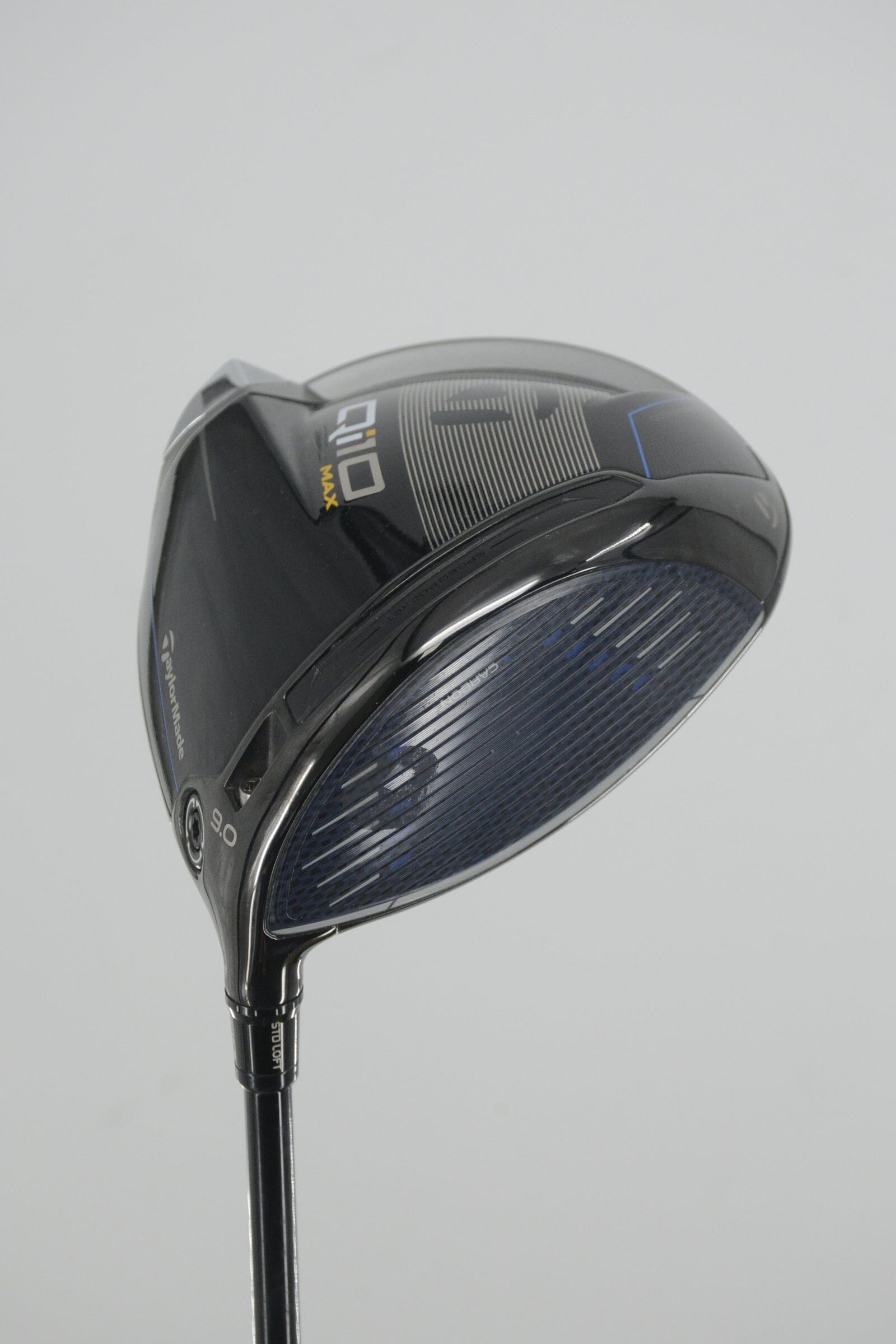 TaylorMade Qi10 Max 9 Degree Driver S Flex 44.5" Golf Clubs GolfRoots