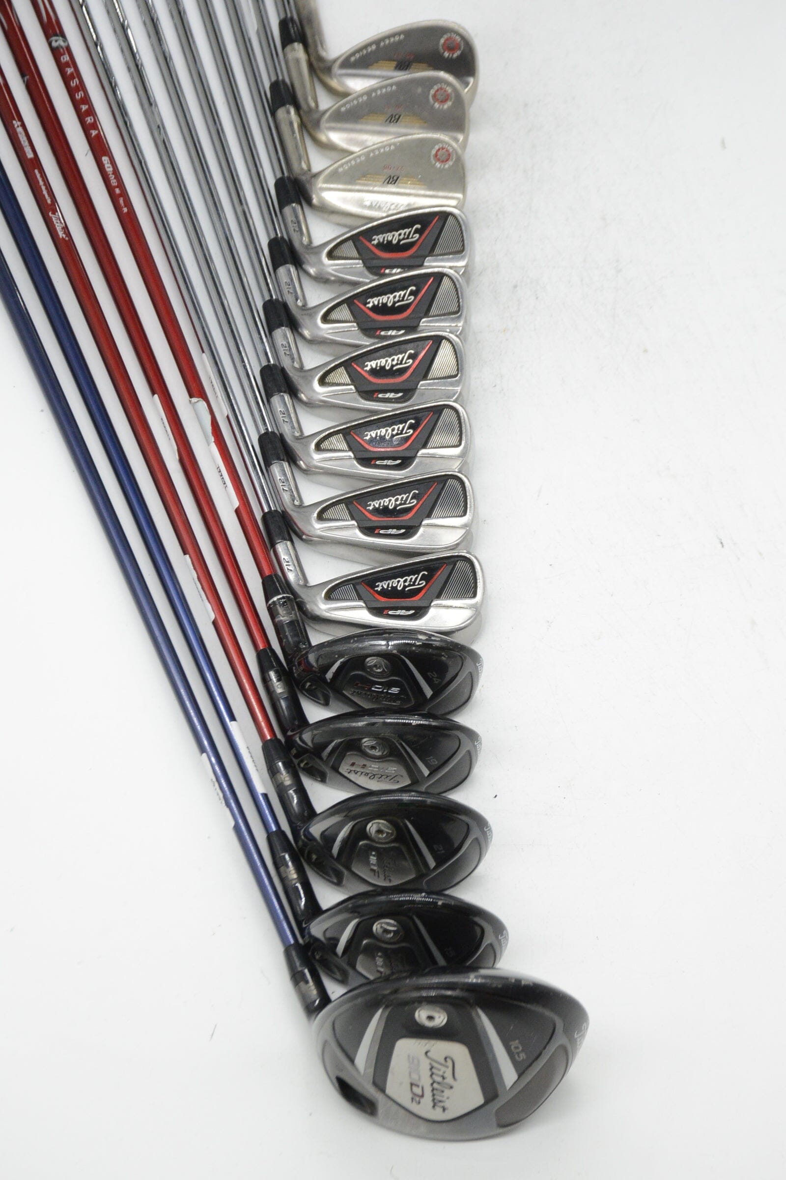 Titleist 712 AP1 Mixed Full Set R Flex -0.5" Golf Clubs GolfRoots