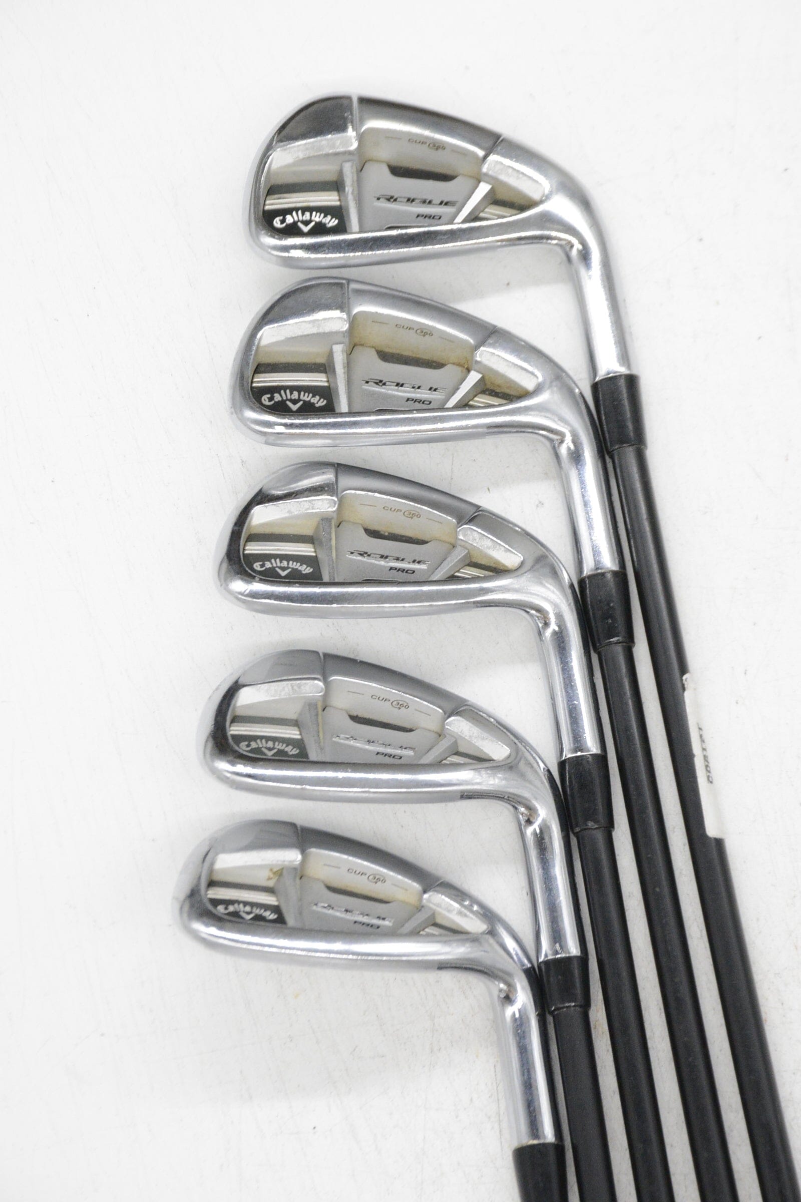 Callaway Rogue Pro 6-7, 9-AW Iron Set S Flex -0.25" Golf Clubs GolfRoots