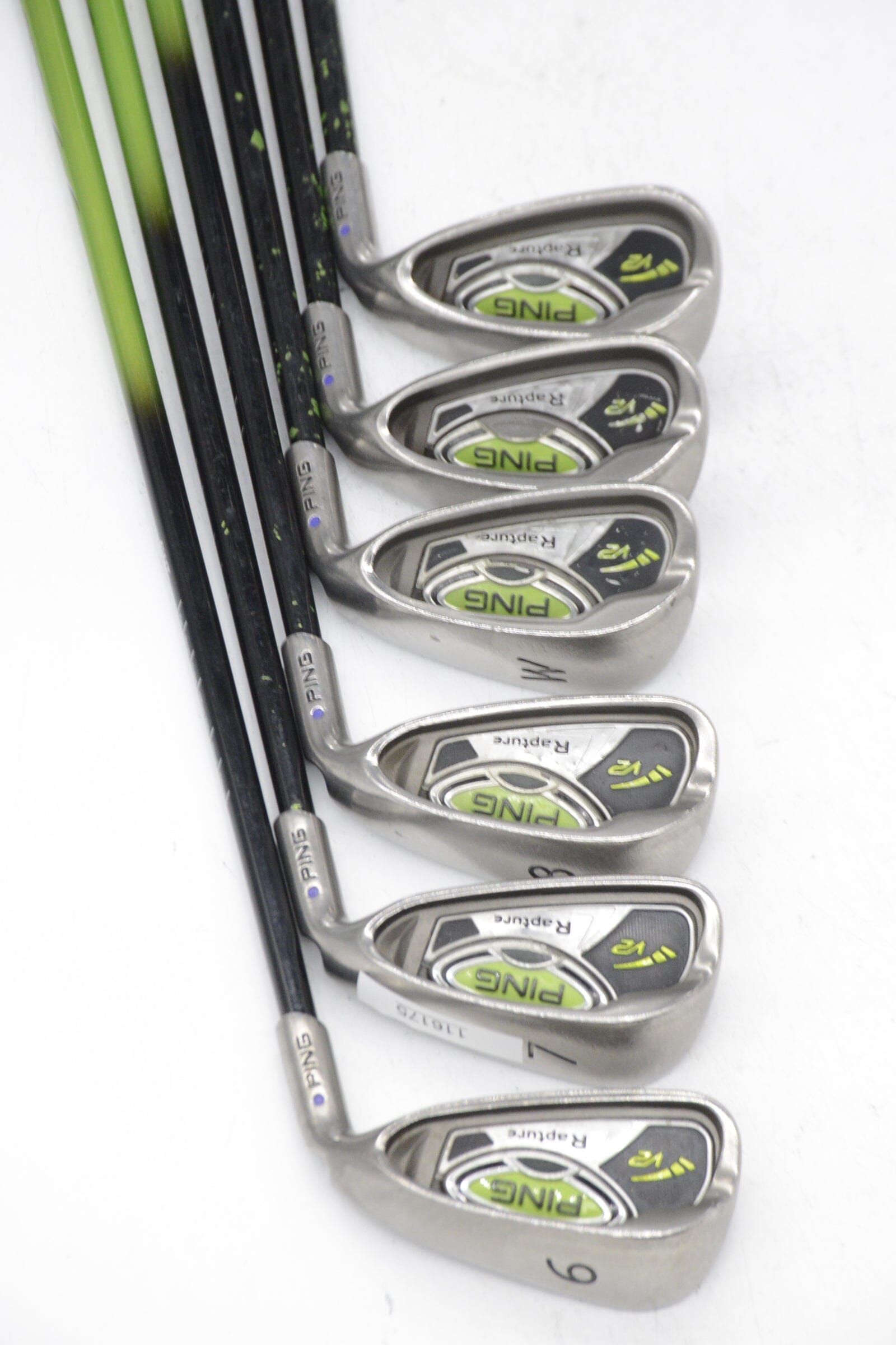 Women's Ping Rapture V2 7-SW Iron Set W Flex -0.5" Golf Clubs GolfRoots