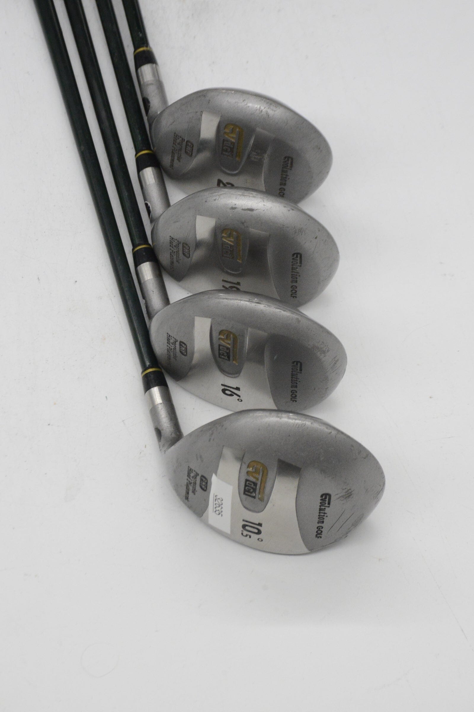 Evolution EV DC1 D, 3W, 5W, 7W Wood Set R Flex Golf Clubs GolfRoots