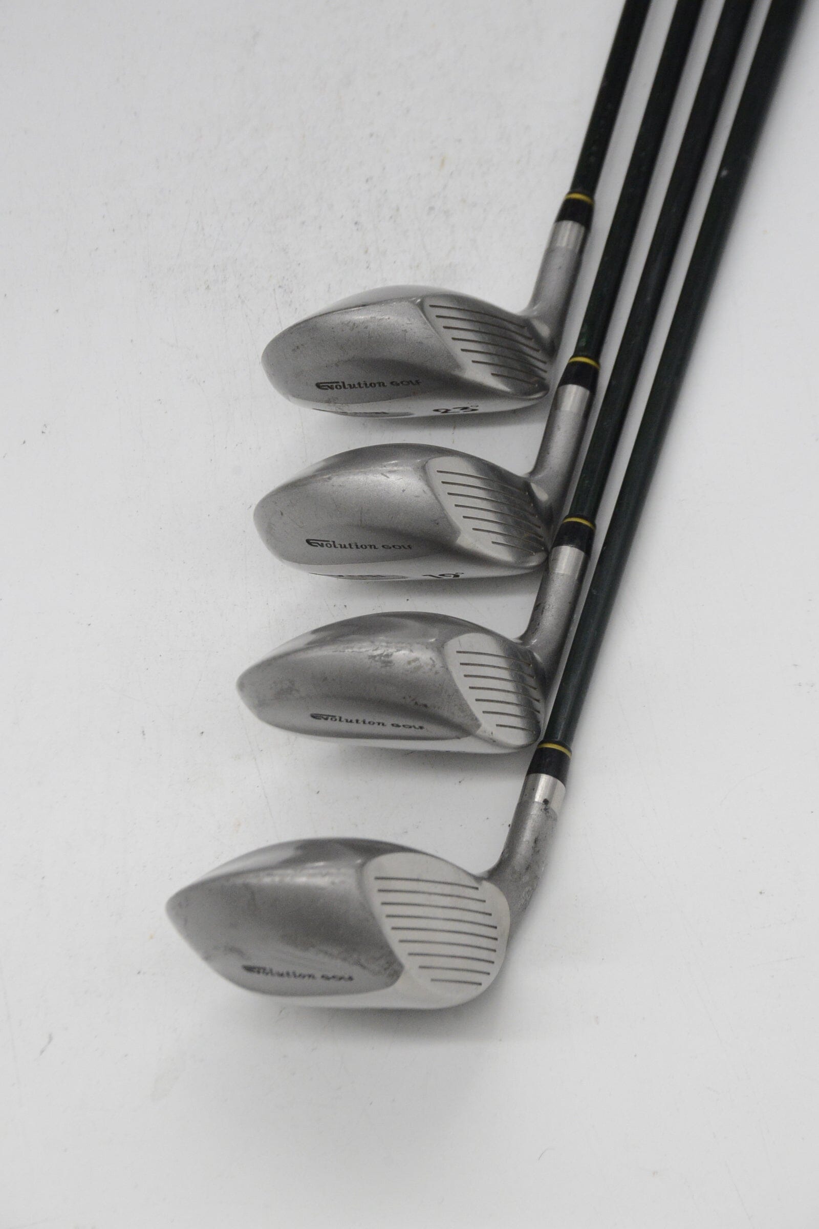 Evolution EV DC1 D, 3W, 5W, 7W Wood Set R Flex Golf Clubs GolfRoots