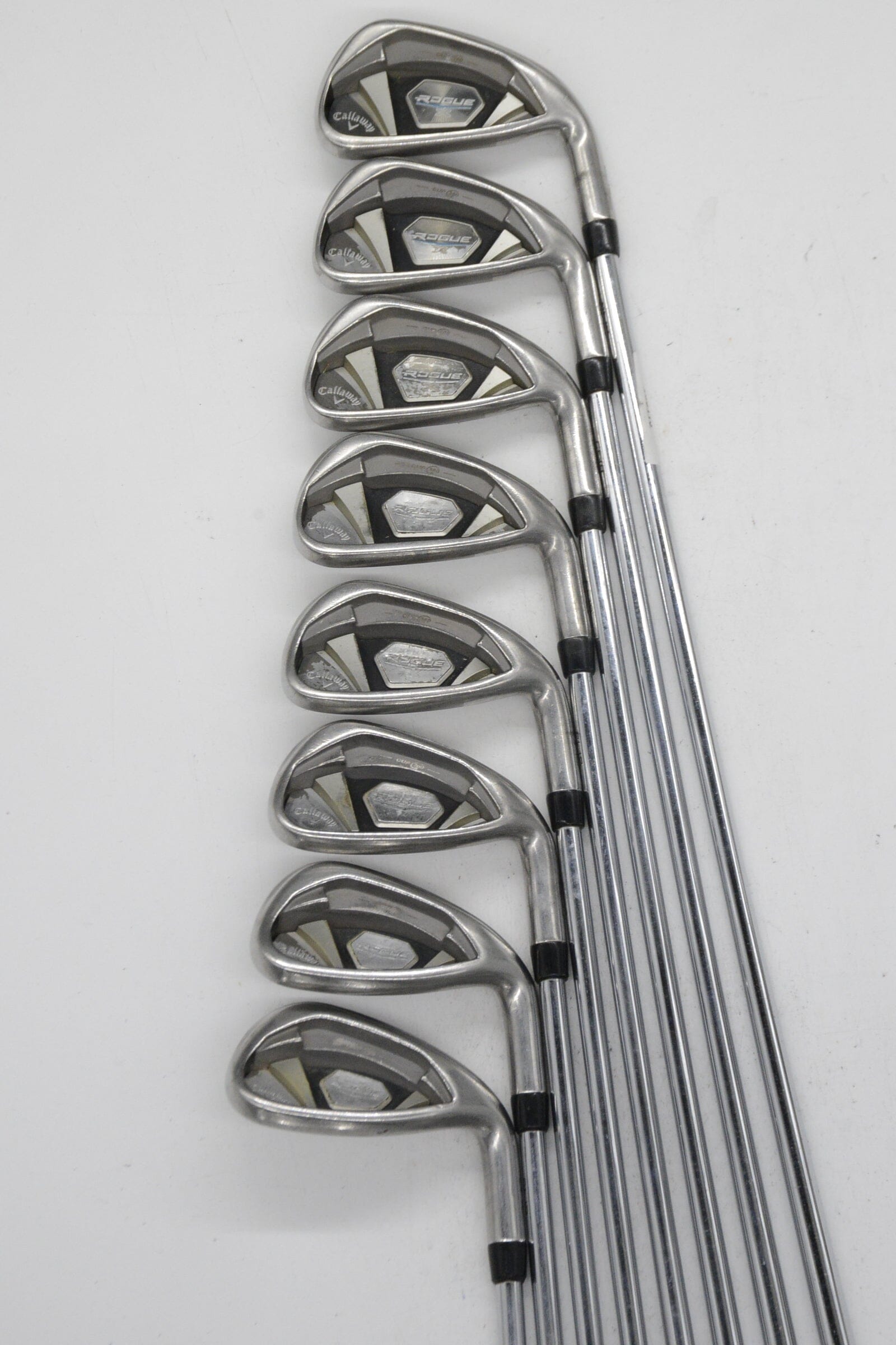 Callaway Rogue X 4-AW Iron Set S Flex 38.5" Golf Clubs GolfRoots