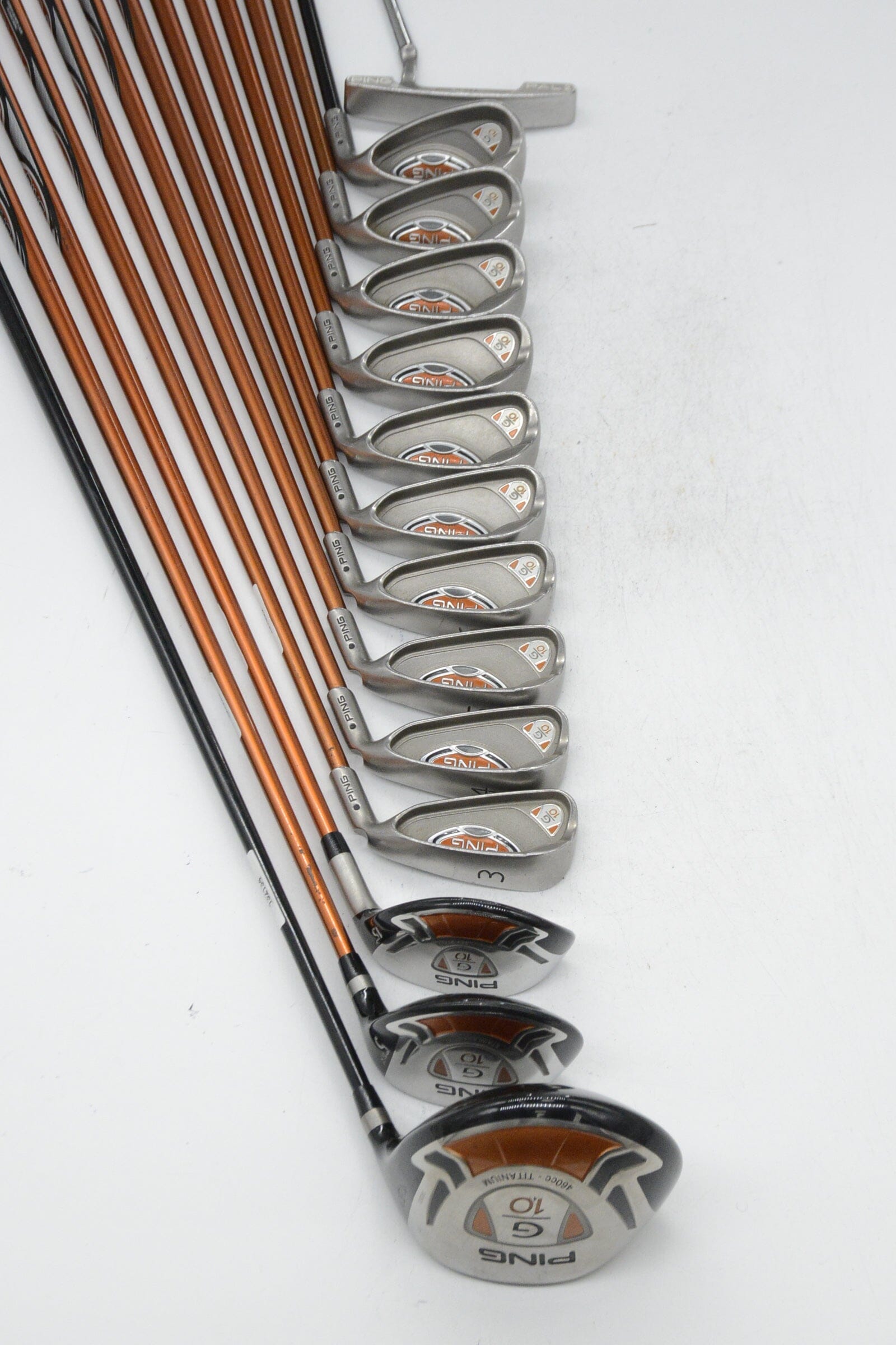 Ping G15 Mixed Full Set R Flex -0.75" Golf Clubs GolfRoots