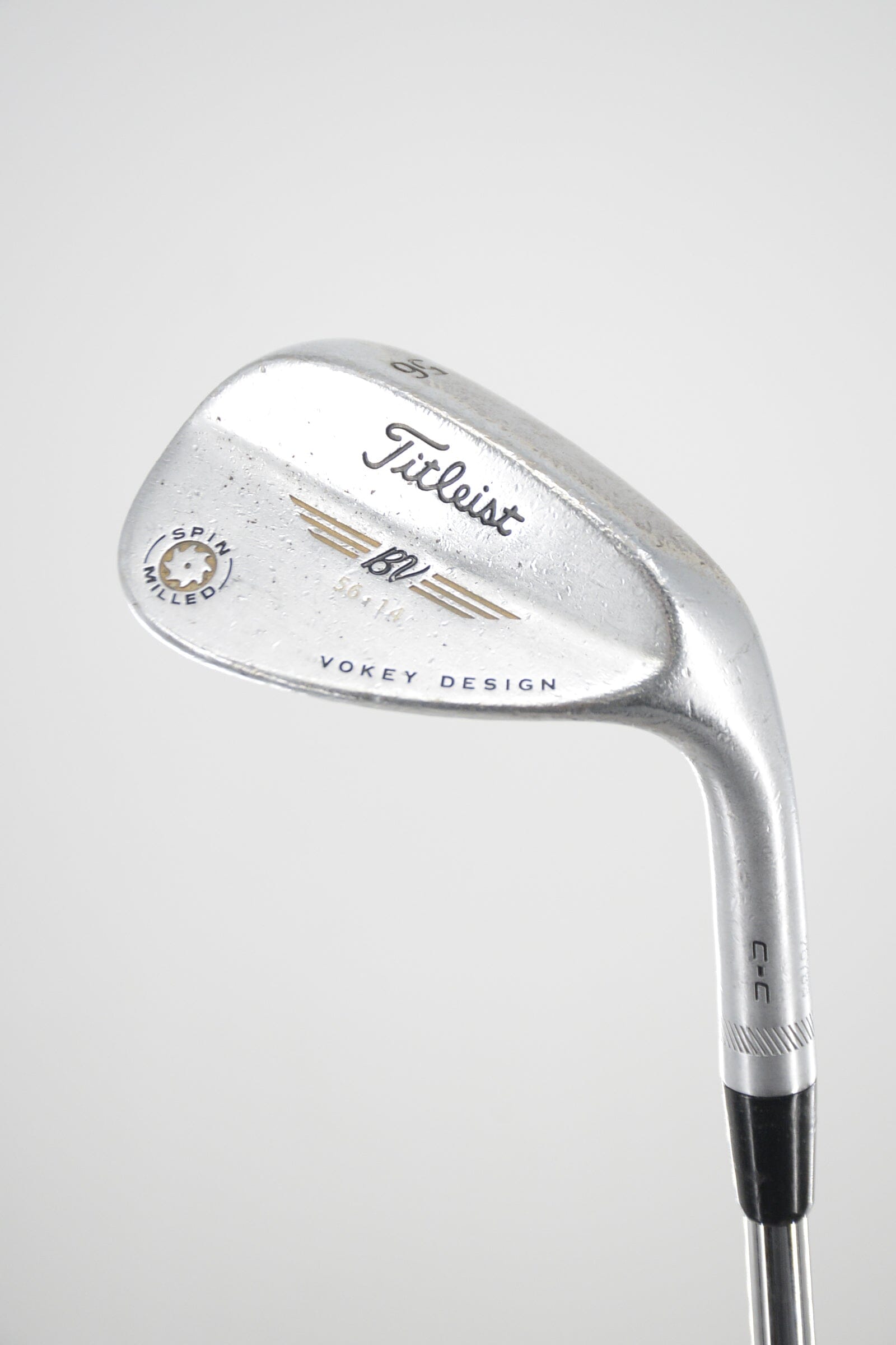 Titleist Vokey Spin Milled 56 Degree Wedge S Flex 35" Golf Clubs GolfRoots