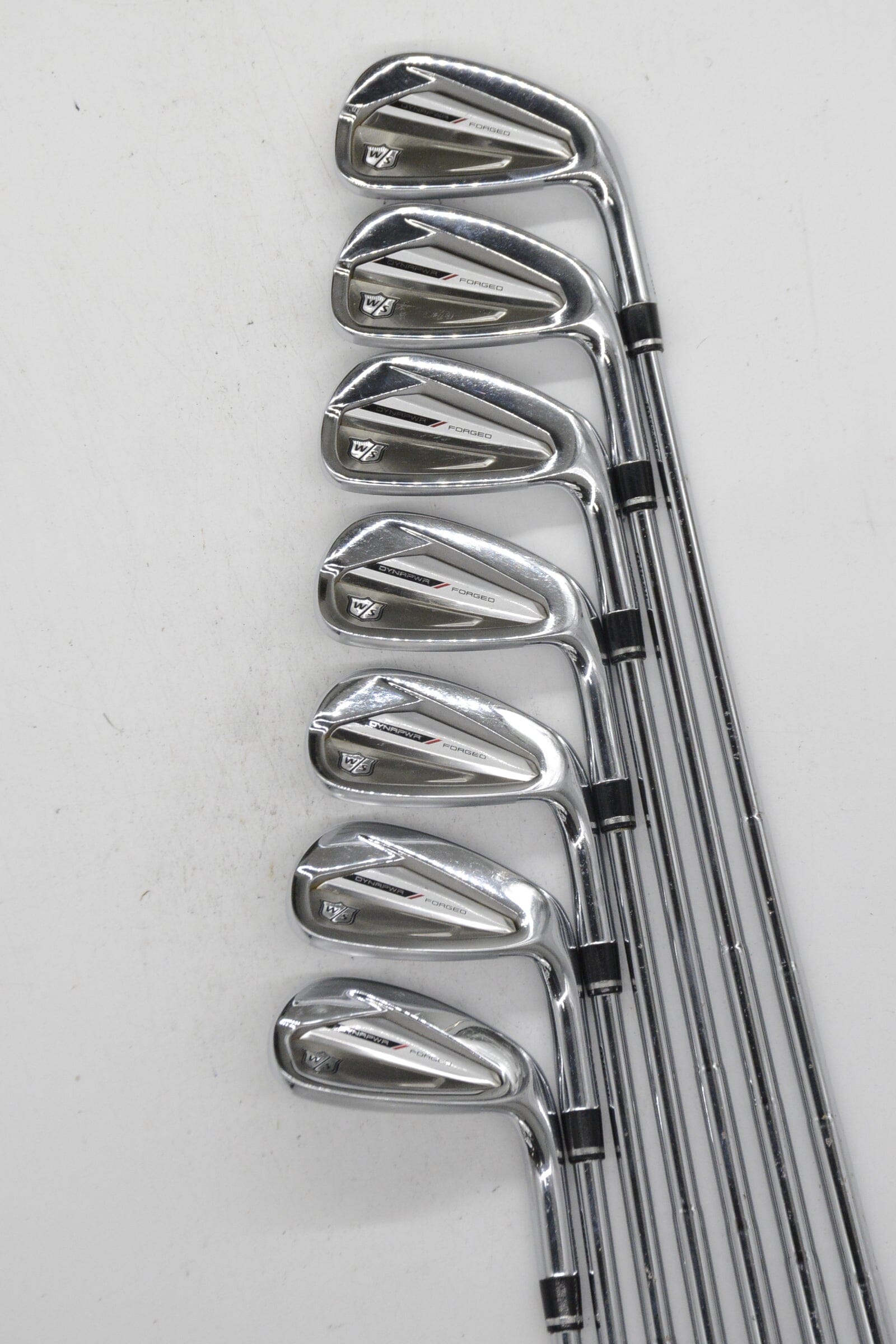 Wilson DynaPWR Forged 5-GW Iron Set S Flex +1.25" Golf Clubs GolfRoots