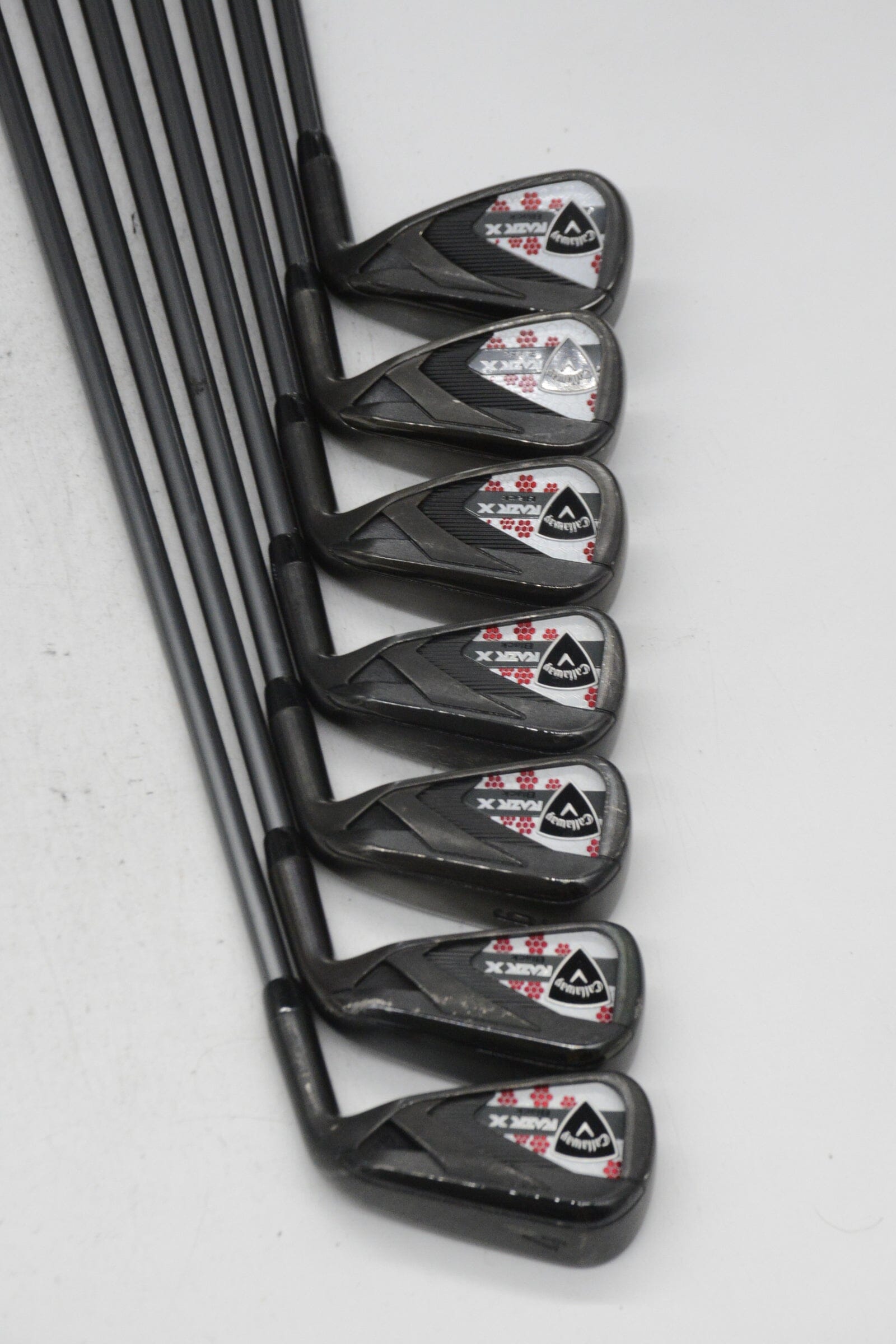 Women's Callaway RAZR X Black 4-PW Iron Set W Flex +0.25" Golf Clubs GolfRoots