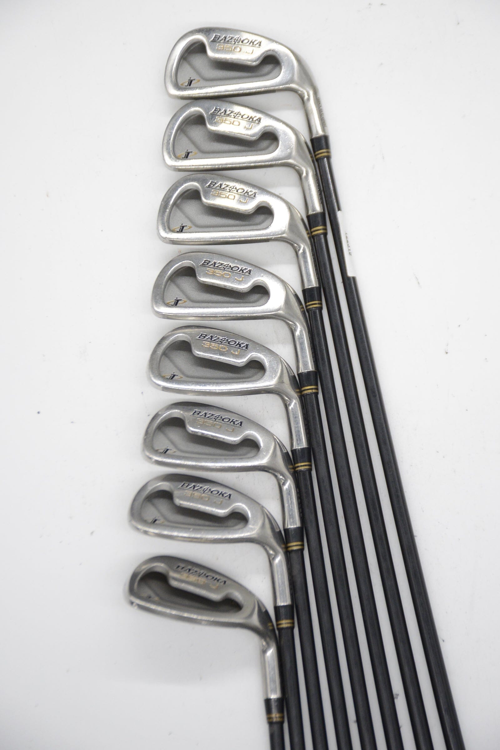 Women's Tour Edge Bazooka 350J 4-PW, SW Iron Set W Flex -0.25" Golf Clubs GolfRoots