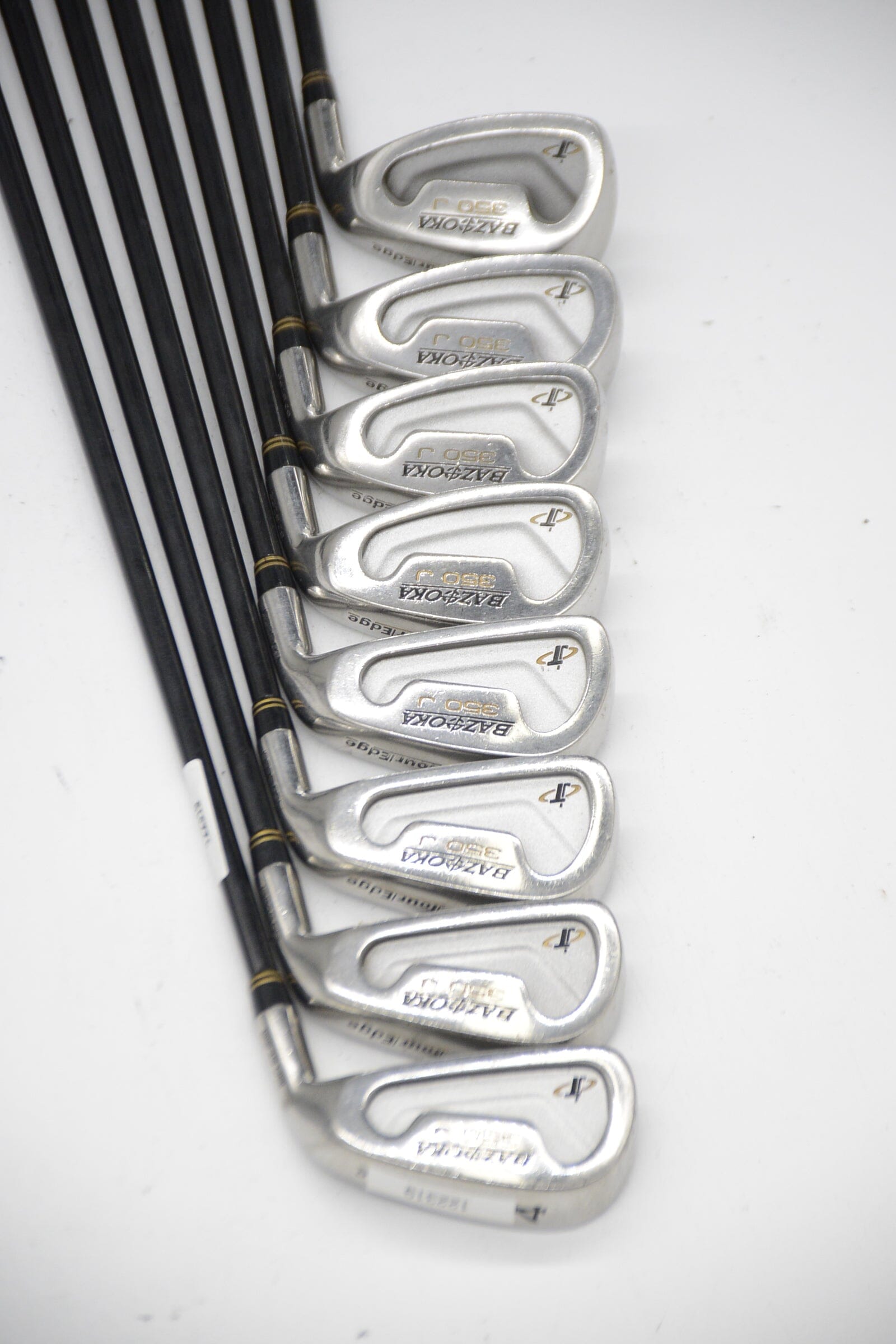 Women's Tour Edge Bazooka 350J 4-PW, SW Iron Set W Flex -0.25" Golf Clubs GolfRoots