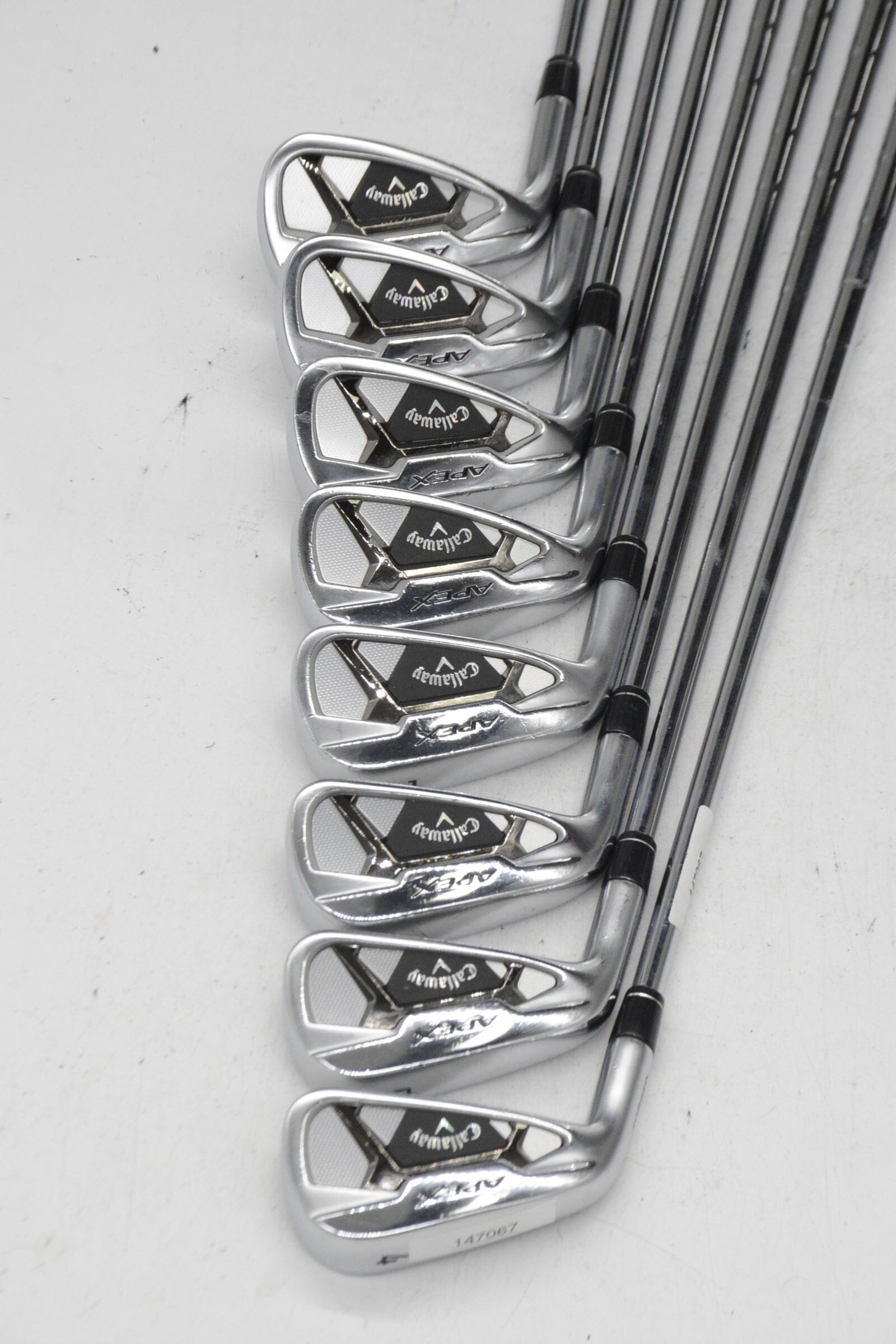 Lefty Callaway Apex 21 4-AW Iron Set S Flex Std Length Golf Clubs GolfRoots