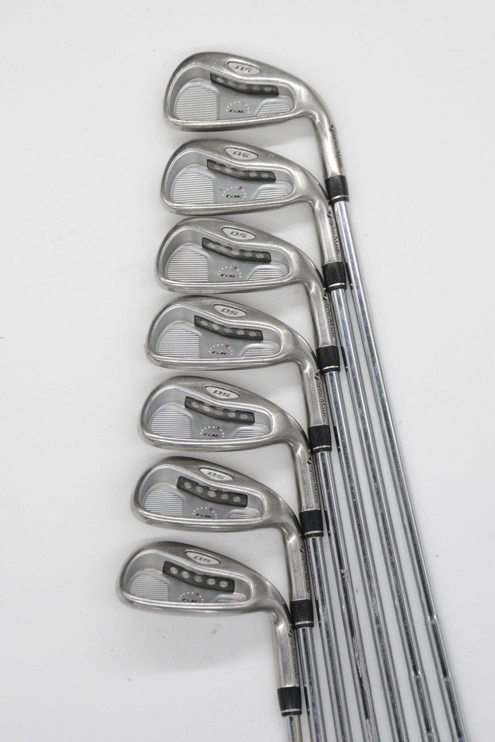 TaylorMade Rac OS 3, 5-PW Iron Set R Flex Std Length Golf Clubs GolfRoots