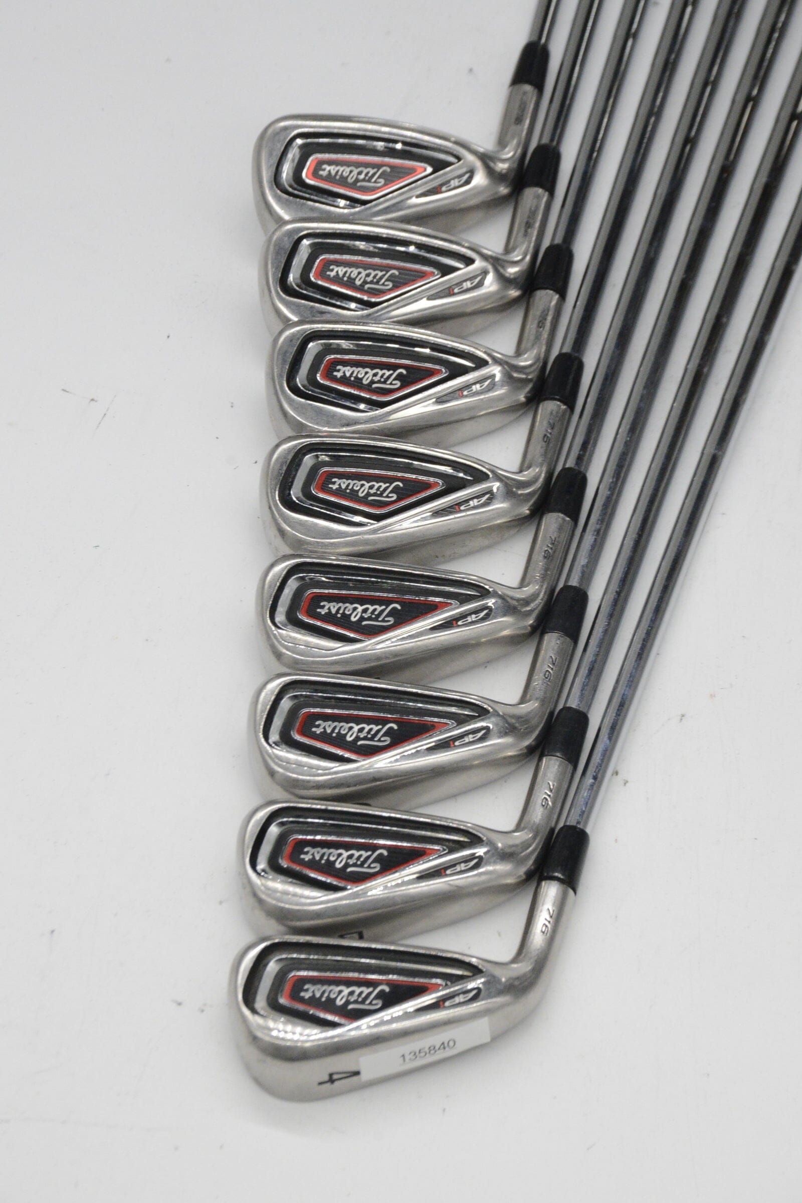 Lefty Titleist 716 AP1 4-AW Iron Set S Flex Std Length Golf Clubs GolfRoots