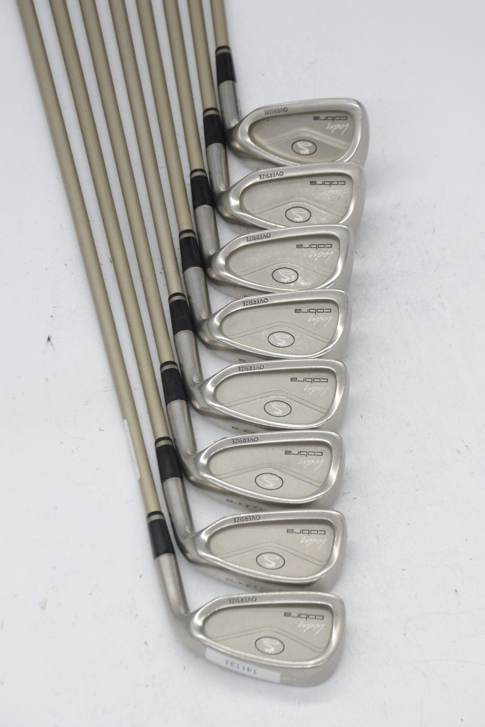 Women's Cobra Lady Cobra OS 4-PW, SW Iron Set W Flex -0.25" Golf Clubs GolfRoots