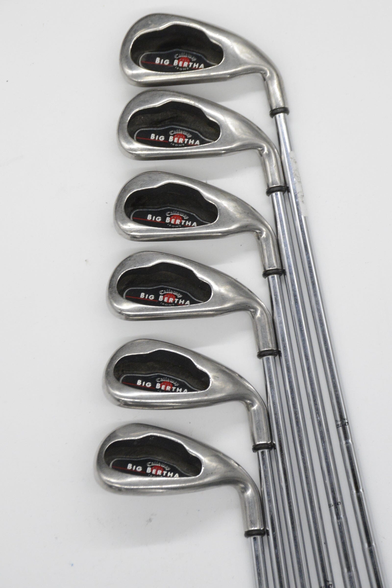 Callaway Big Bertha 2004 4-9 Iron Set Uniflex Std Length Golf Clubs GolfRoots