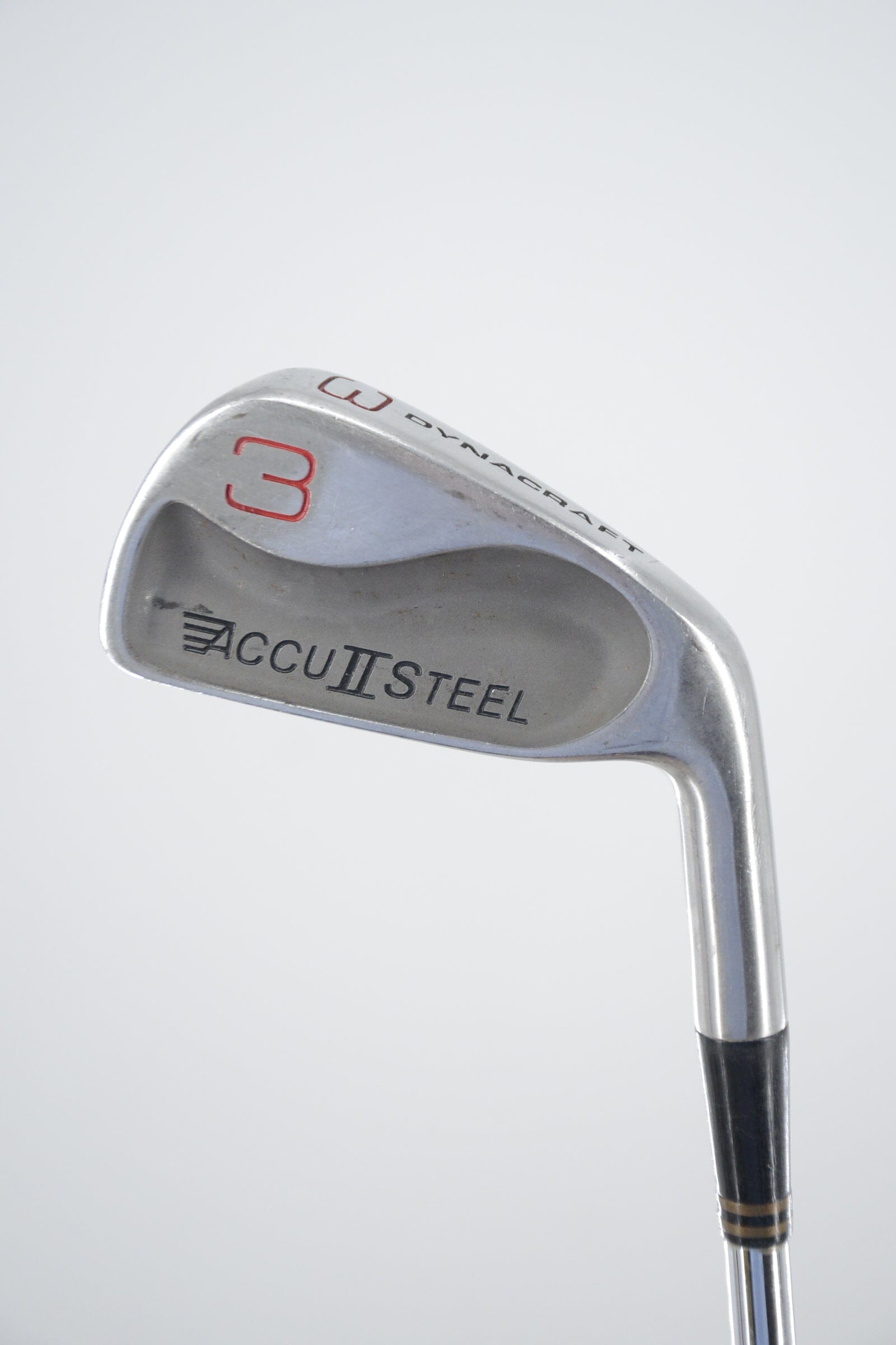 Dynacraft Accu II Steel 3 Iron R Flex 39.5" Golf Clubs GolfRoots