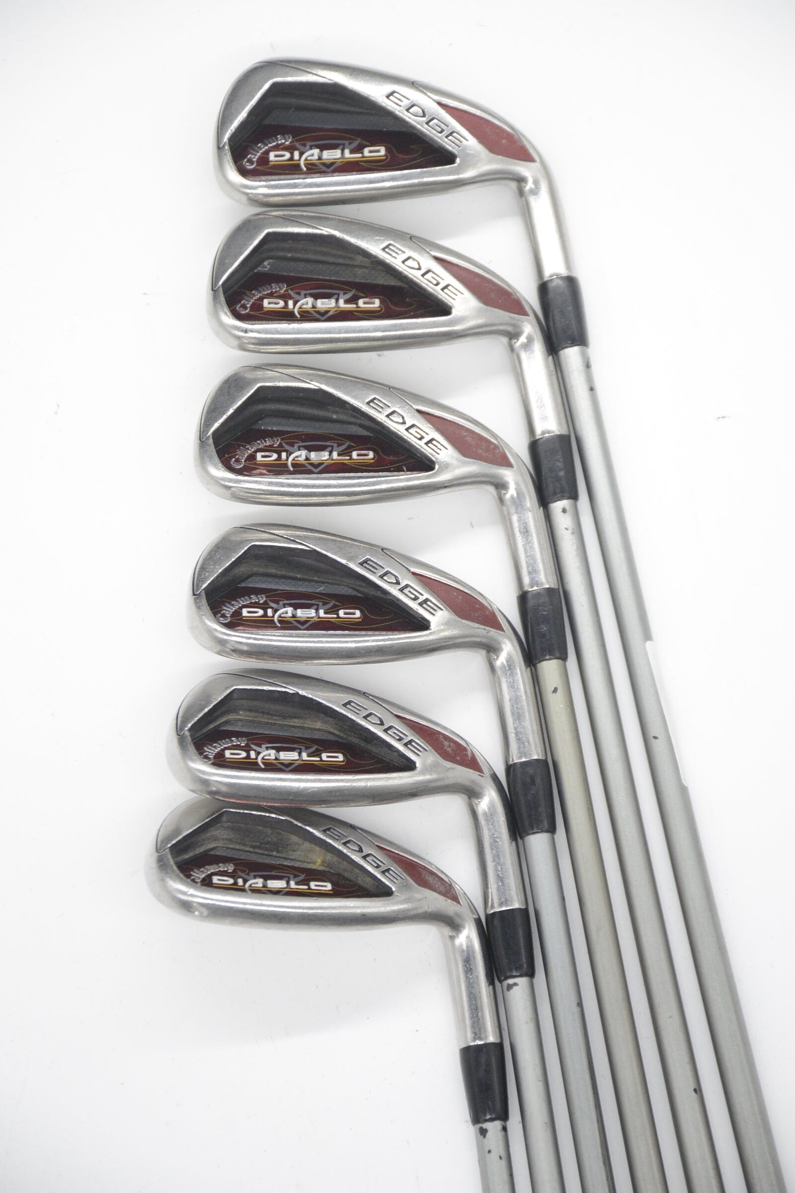 Callaway Diablo Edge 6-AW Iron Set R Flex -0.25" Golf Clubs GolfRoots