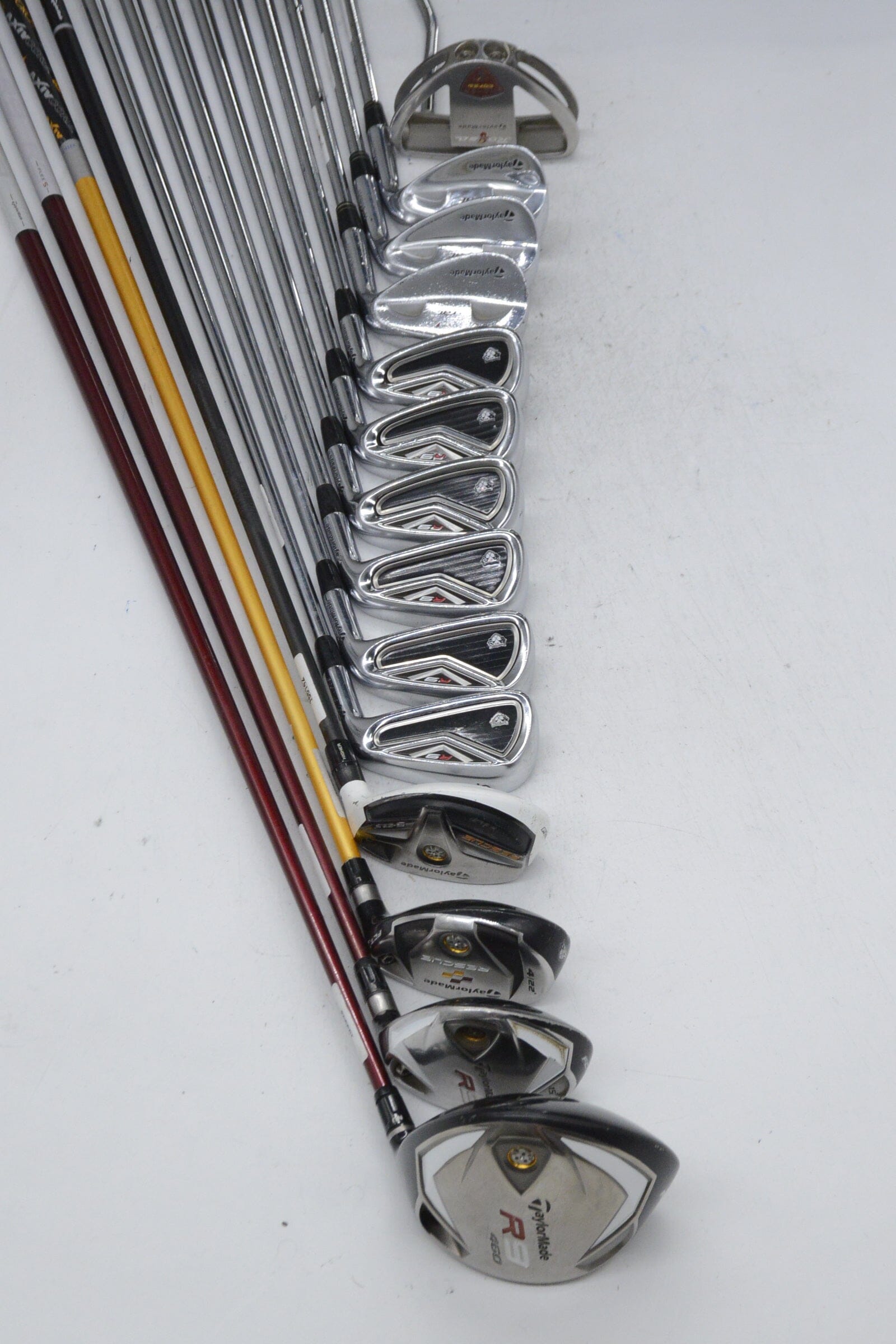 TaylorMade R9 TP Mixed Full Set S Flex -0.25" Golf Clubs GolfRoots