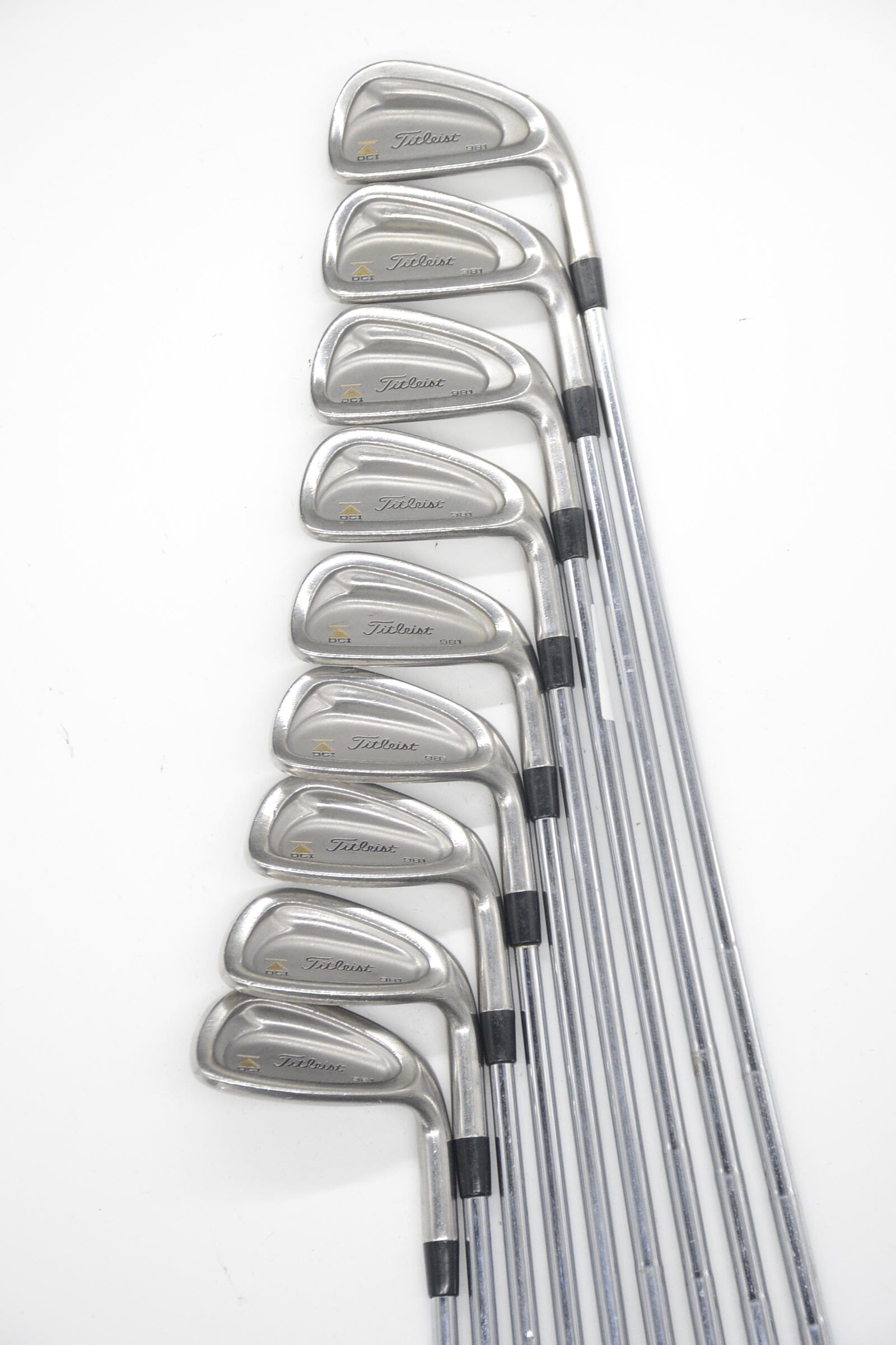 Titleist DCI 981 2-PW Iron Set S Flex -3" Golf Clubs GolfRoots