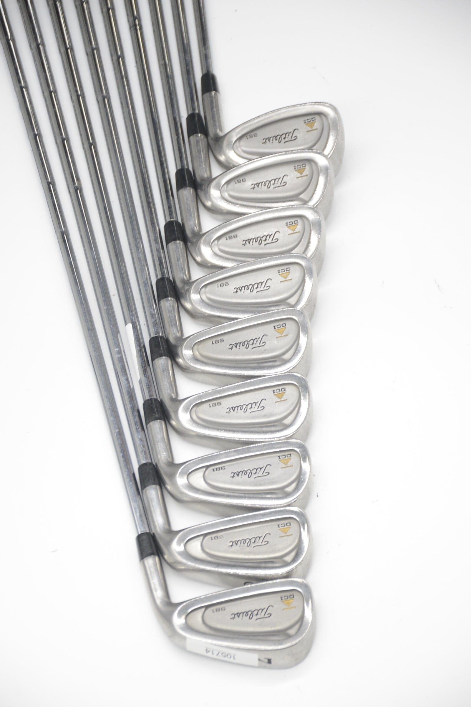 Titleist DCI 981 2-PW Iron Set S Flex -3" Golf Clubs GolfRoots