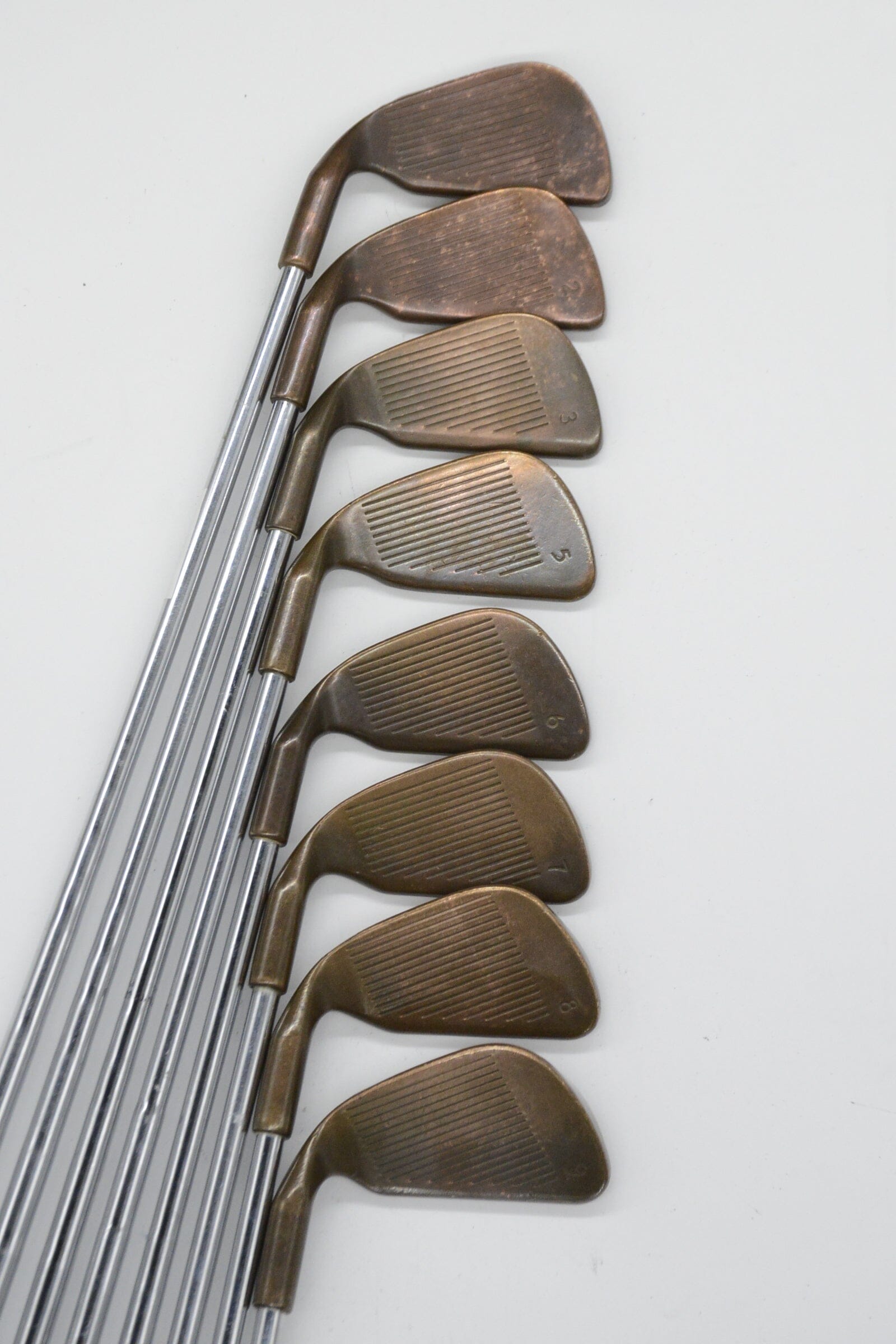 Ping Eye 2 Beryllium Copper 1-3, 5-9 Iron Set S Flex -0.25" Golf Clubs GolfRoots
