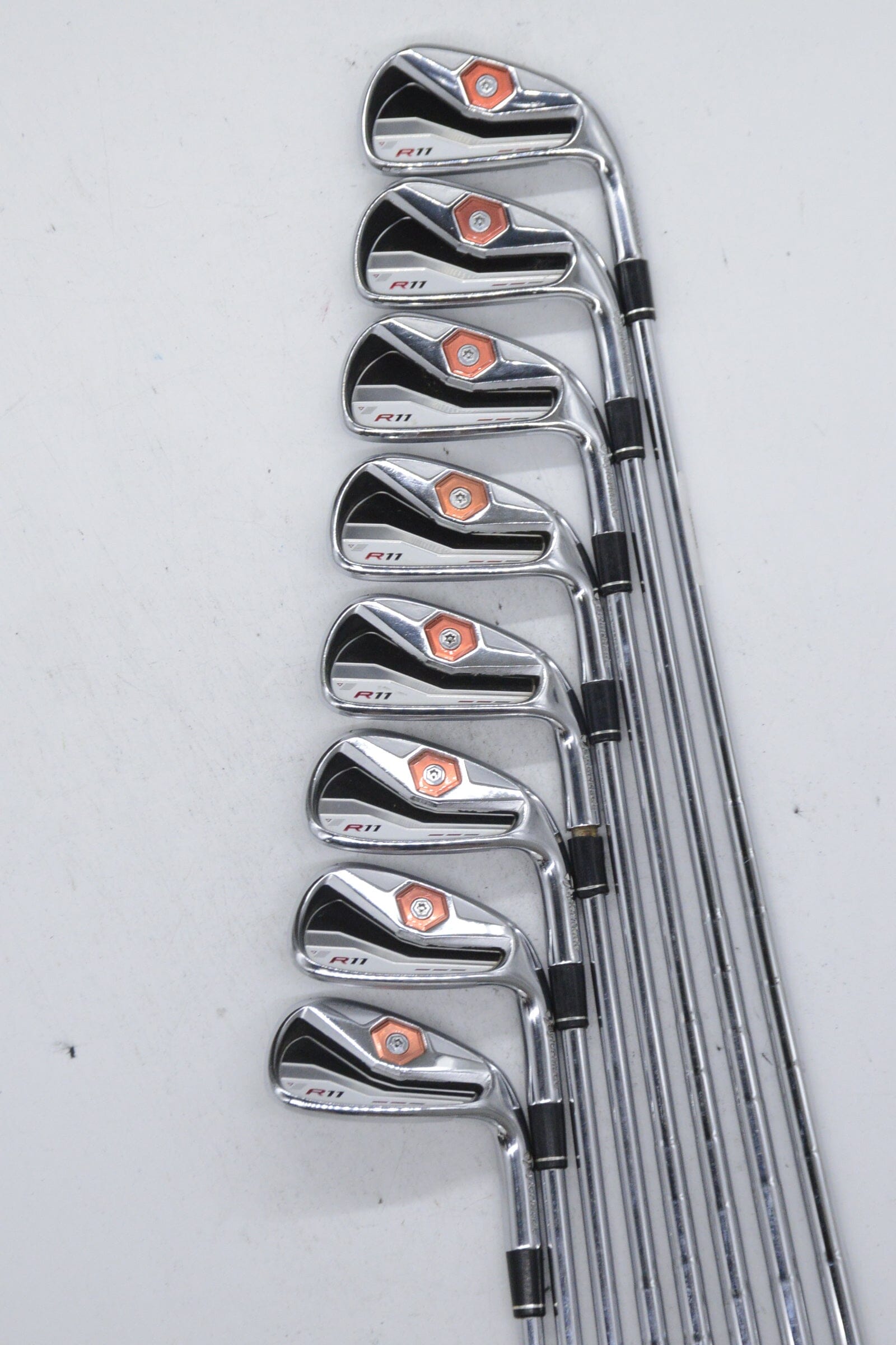 TaylorMade R11 3-PW Iron Set S Flex +1.5" Golf Clubs GolfRoots